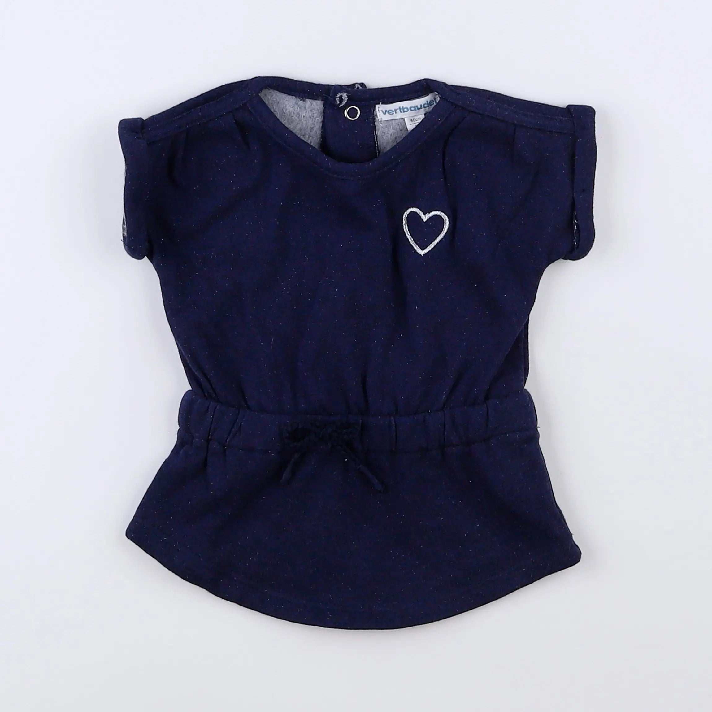 Vertbaudet - robe bleu - 3 mois