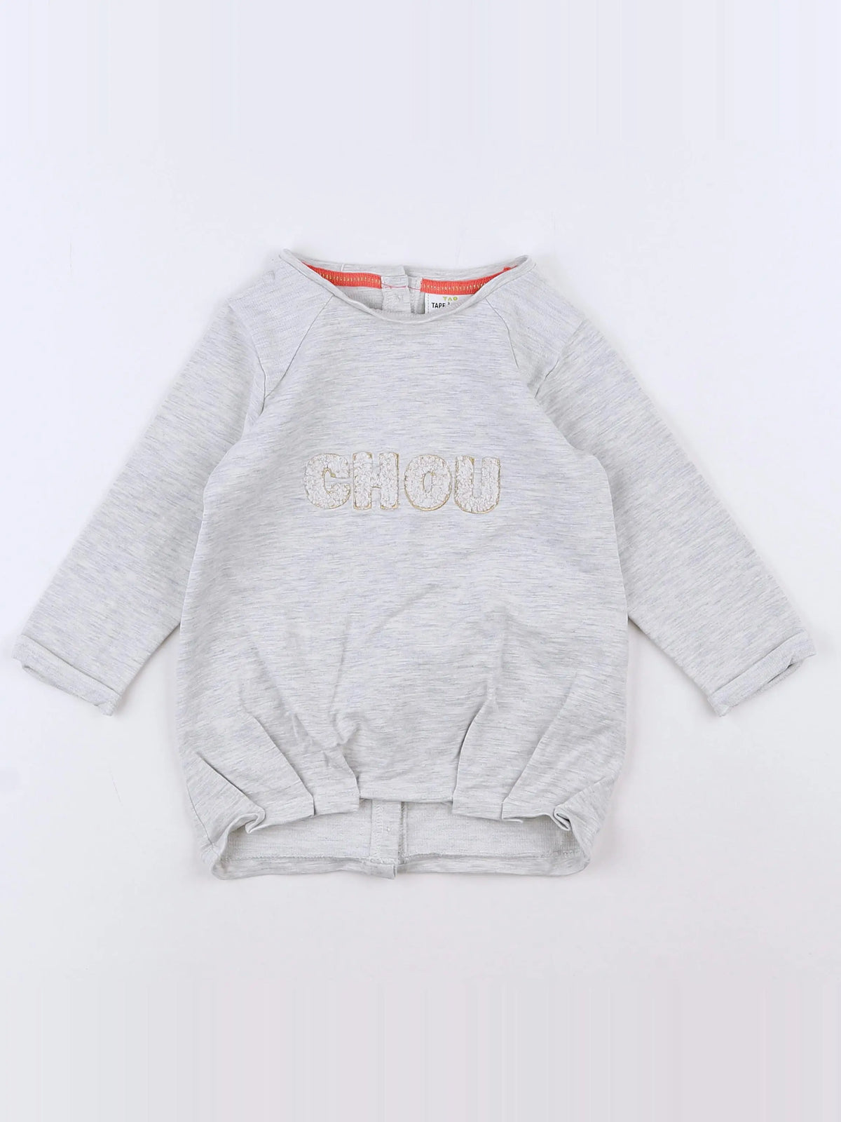 Tape à l'oeil - robe gris - 12 mois