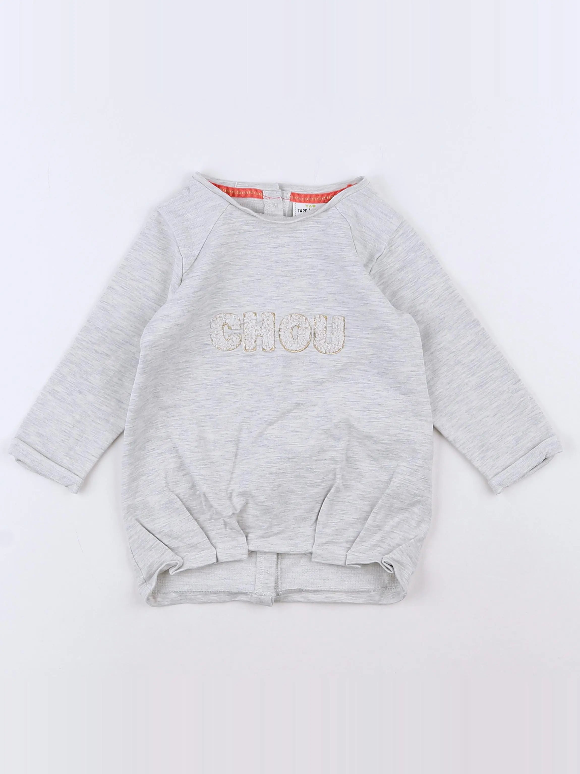 Tape à l'oeil - robe gris - 12 mois
