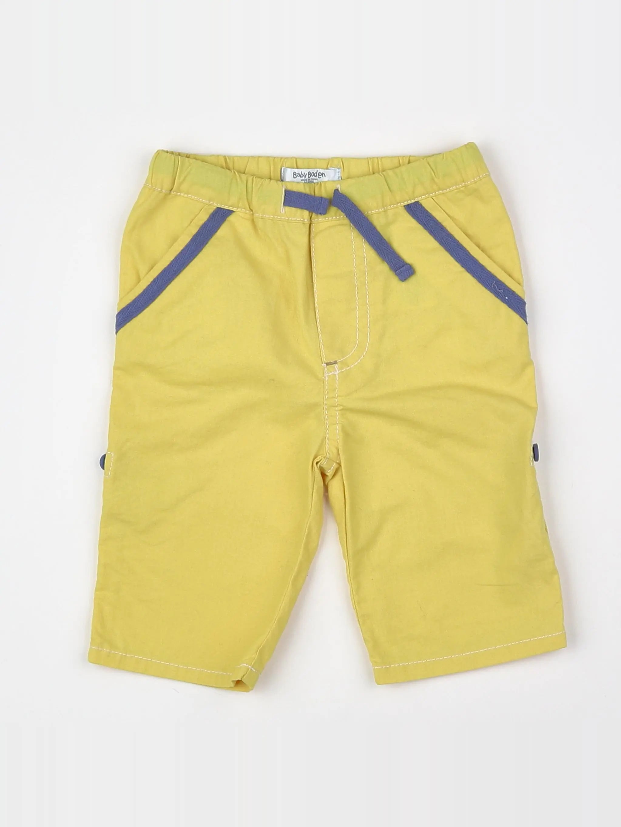 Baby Boden - pantalon jaune - 0/3 mois