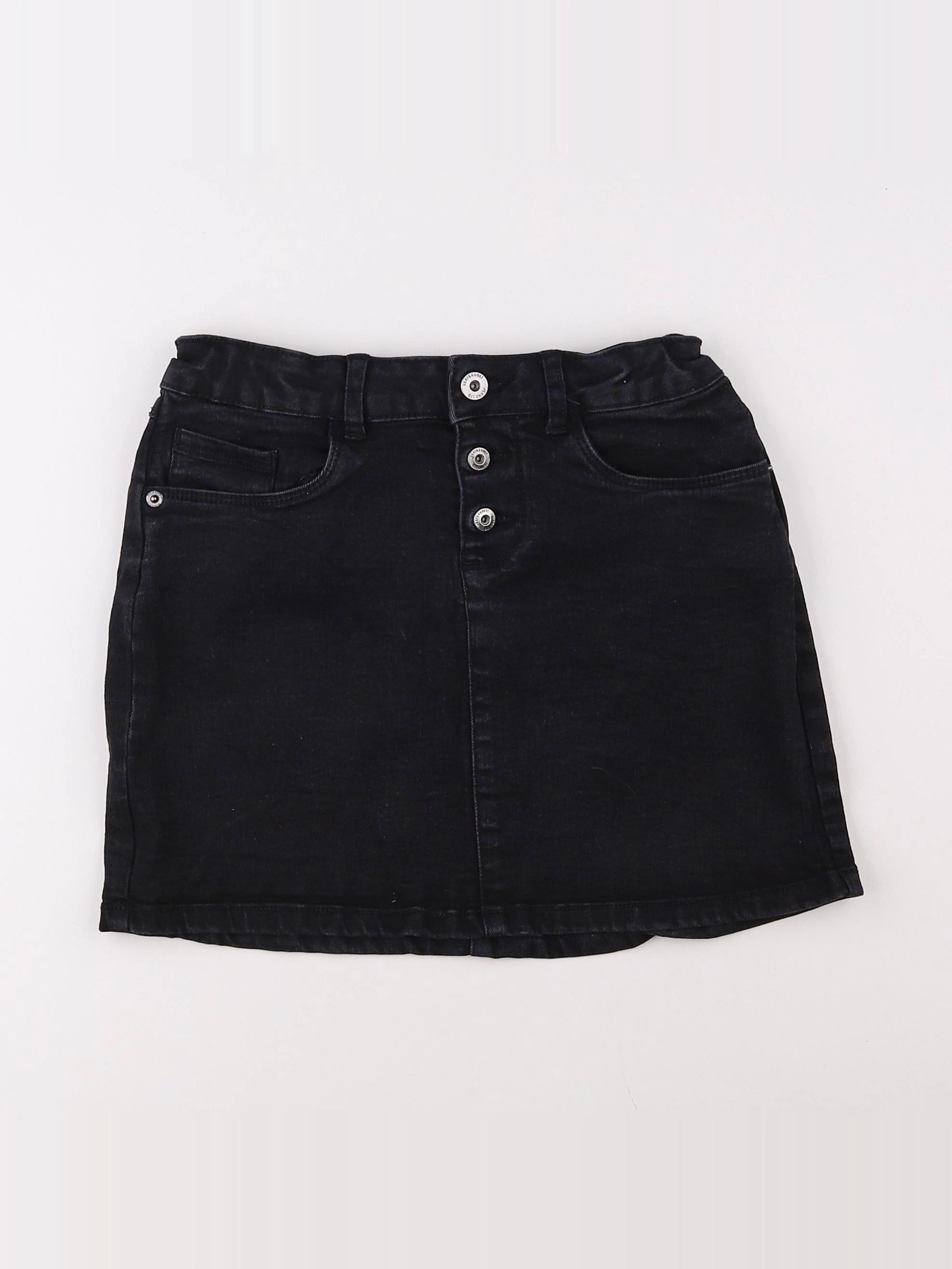 Vertbaudet - jupe noir - 9 ans