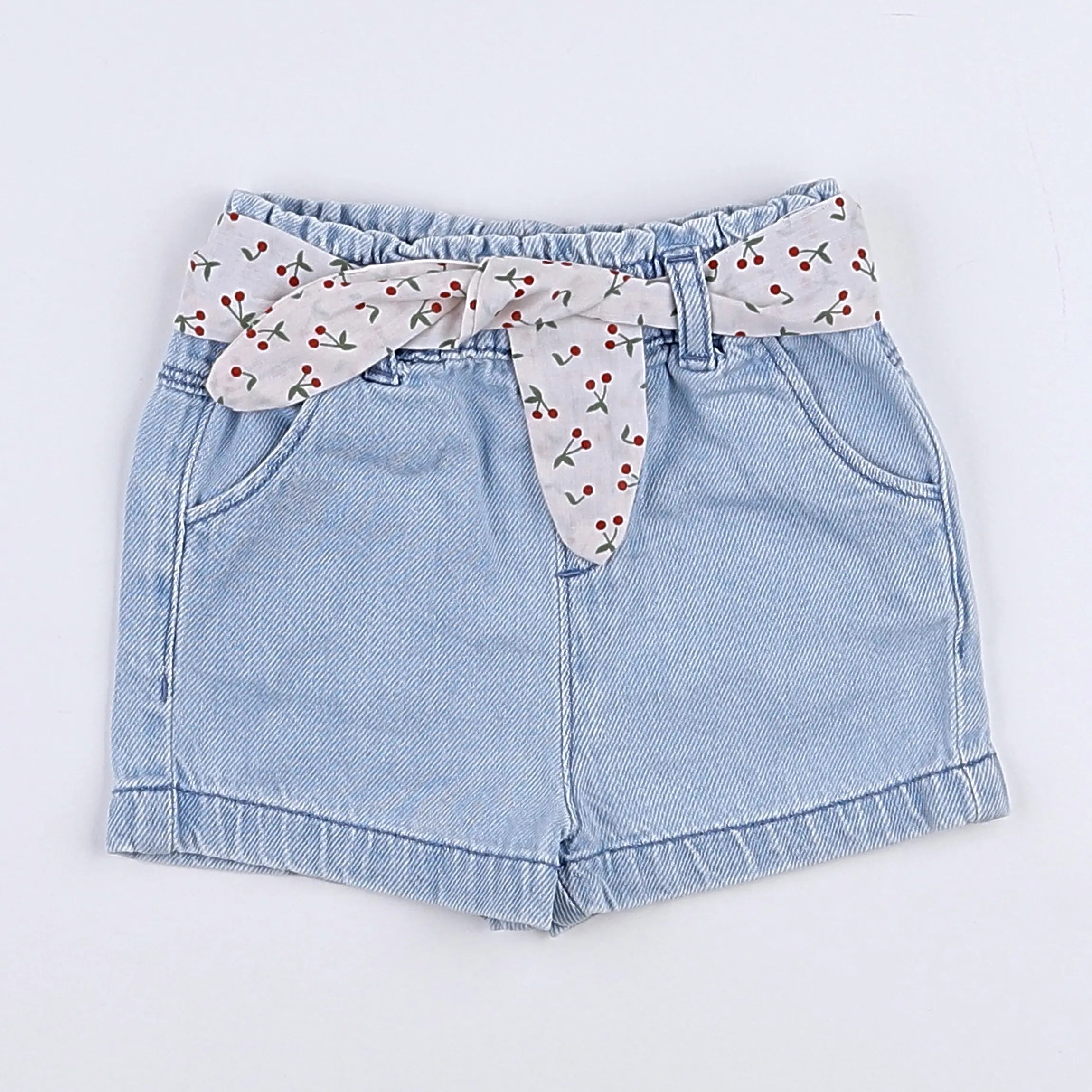 Vertbaudet - short bleu - 9 mois