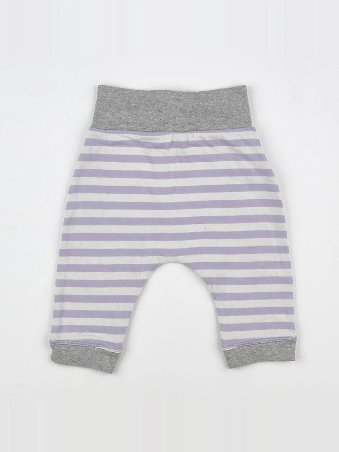 Boutchou - jogging blanc, violet - 6 mois