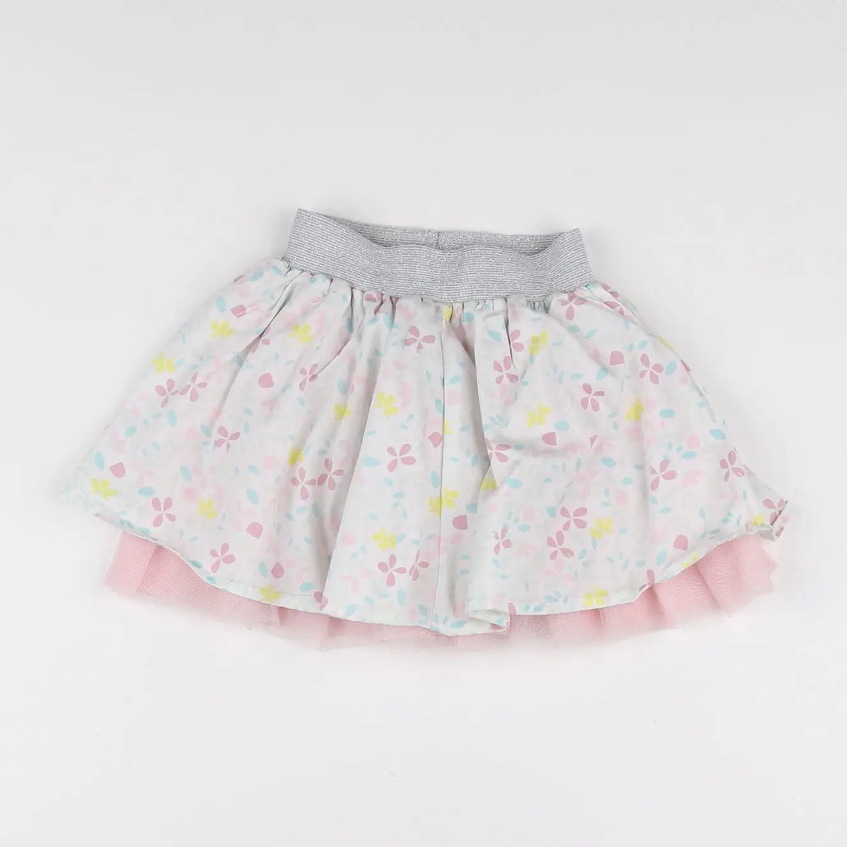 Vertbaudet - jupe réversible multicolore - 2 ans
