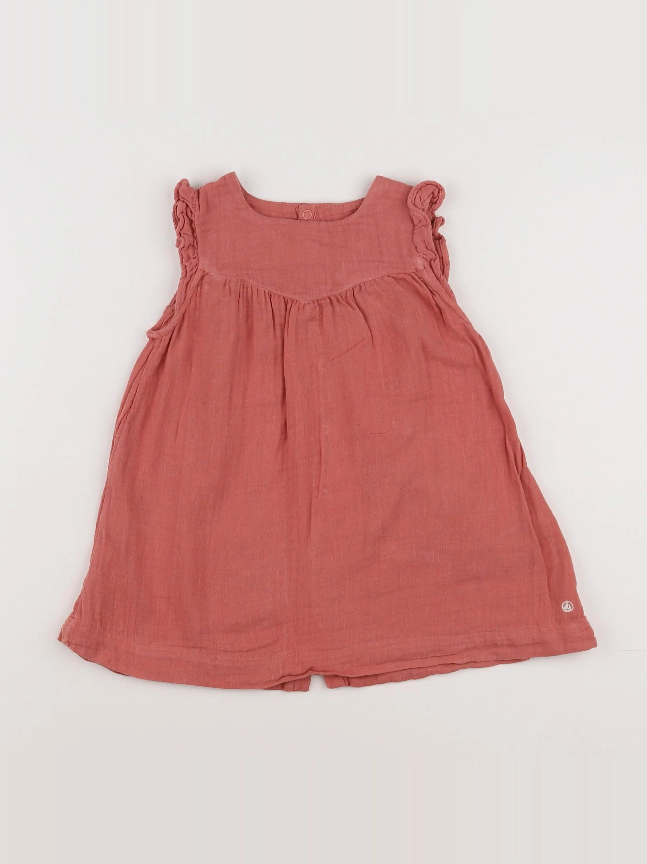 Petit Bateau - robe rose - 18 mois