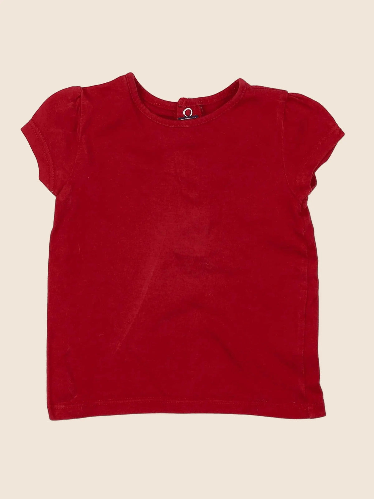 Terre de marins - tee-shirt rouge - 9 mois