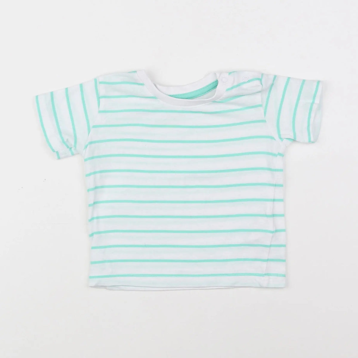 Vertbaudet - tee-shirt blanc - 6 mois