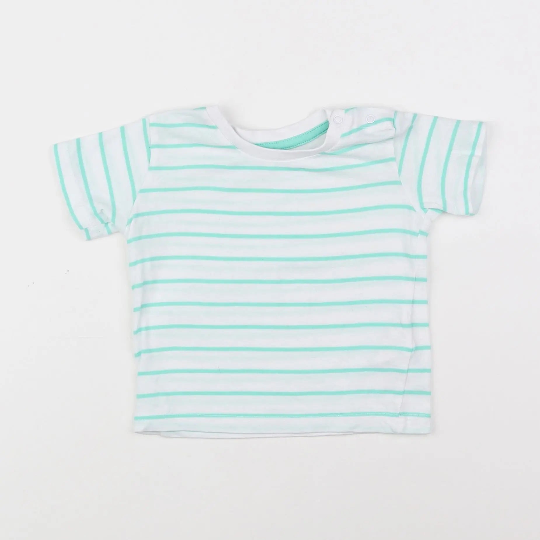 Vertbaudet - tee-shirt blanc - 6 mois