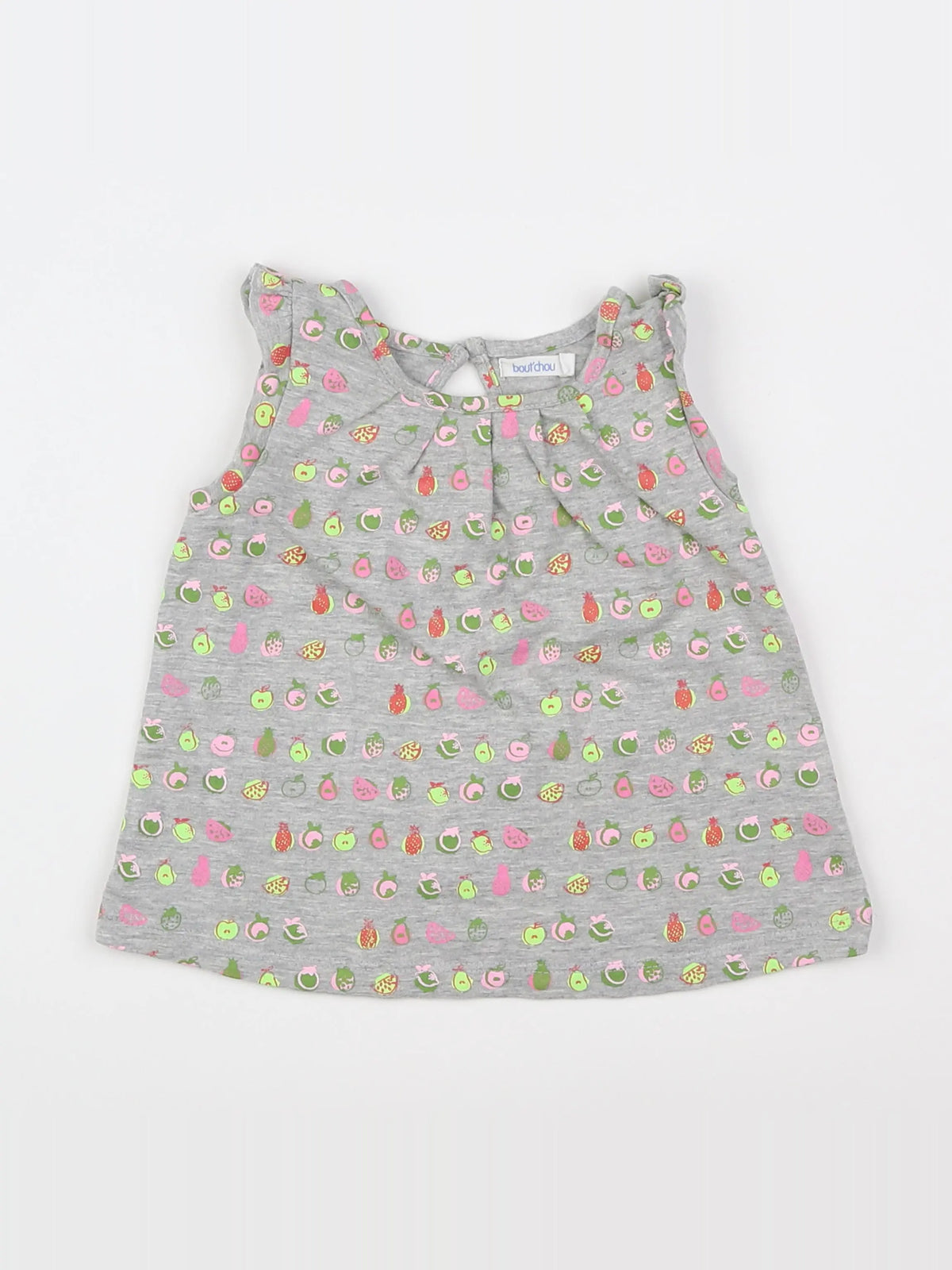 Boutchou - débardeur gris - 6 mois