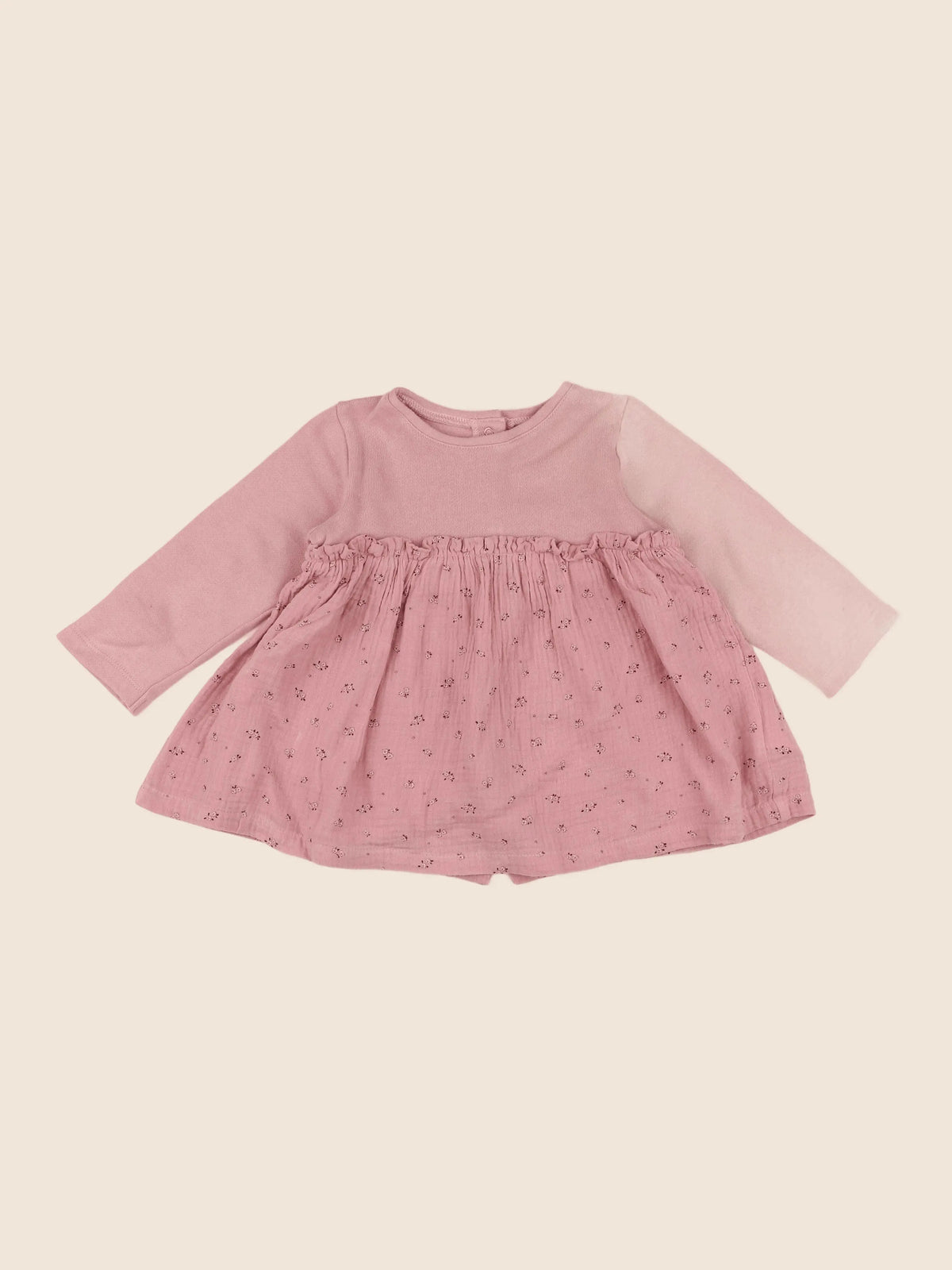Vertbaudet - robe rose - 18 mois