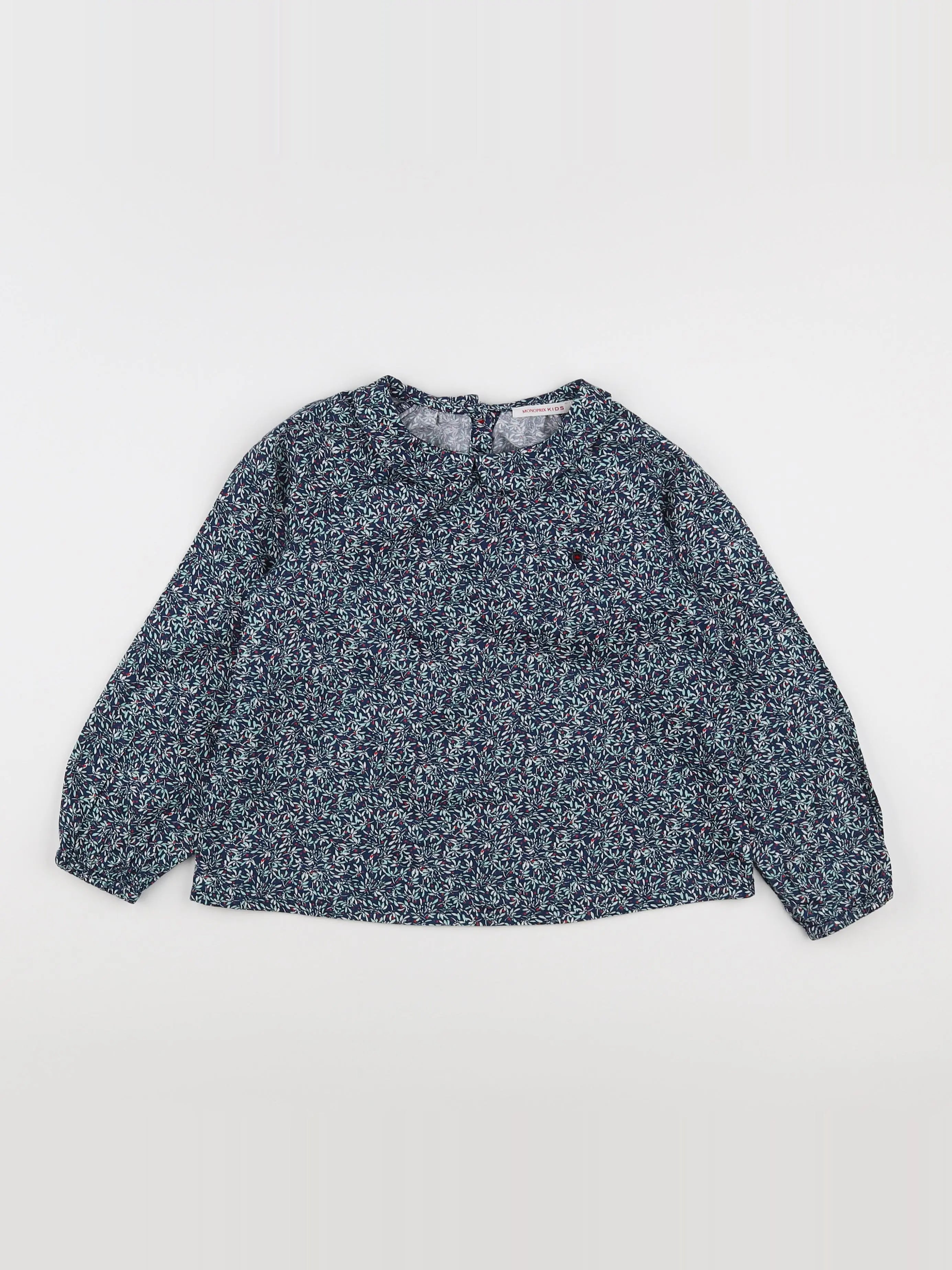 Monoprix - blouse multicolore - 6 ans