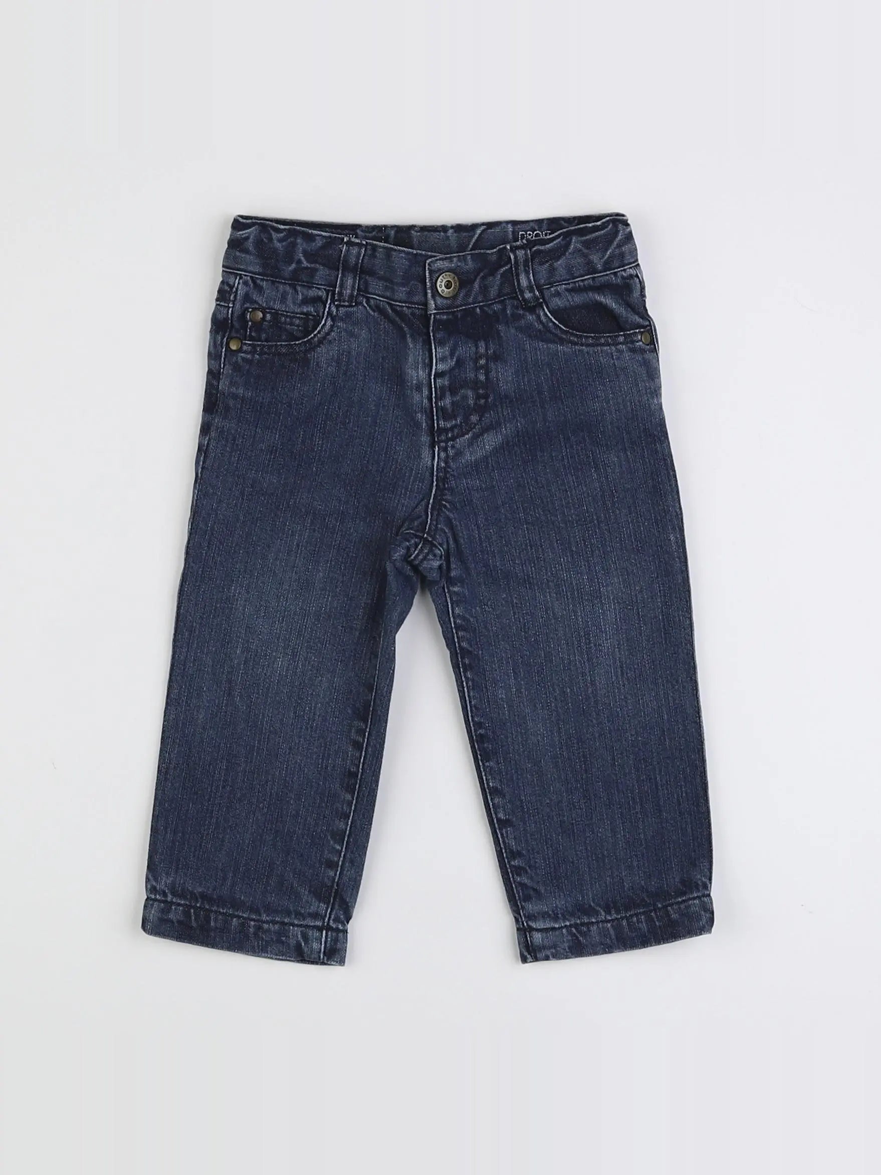 Boutchou - jean bleu - 9 mois