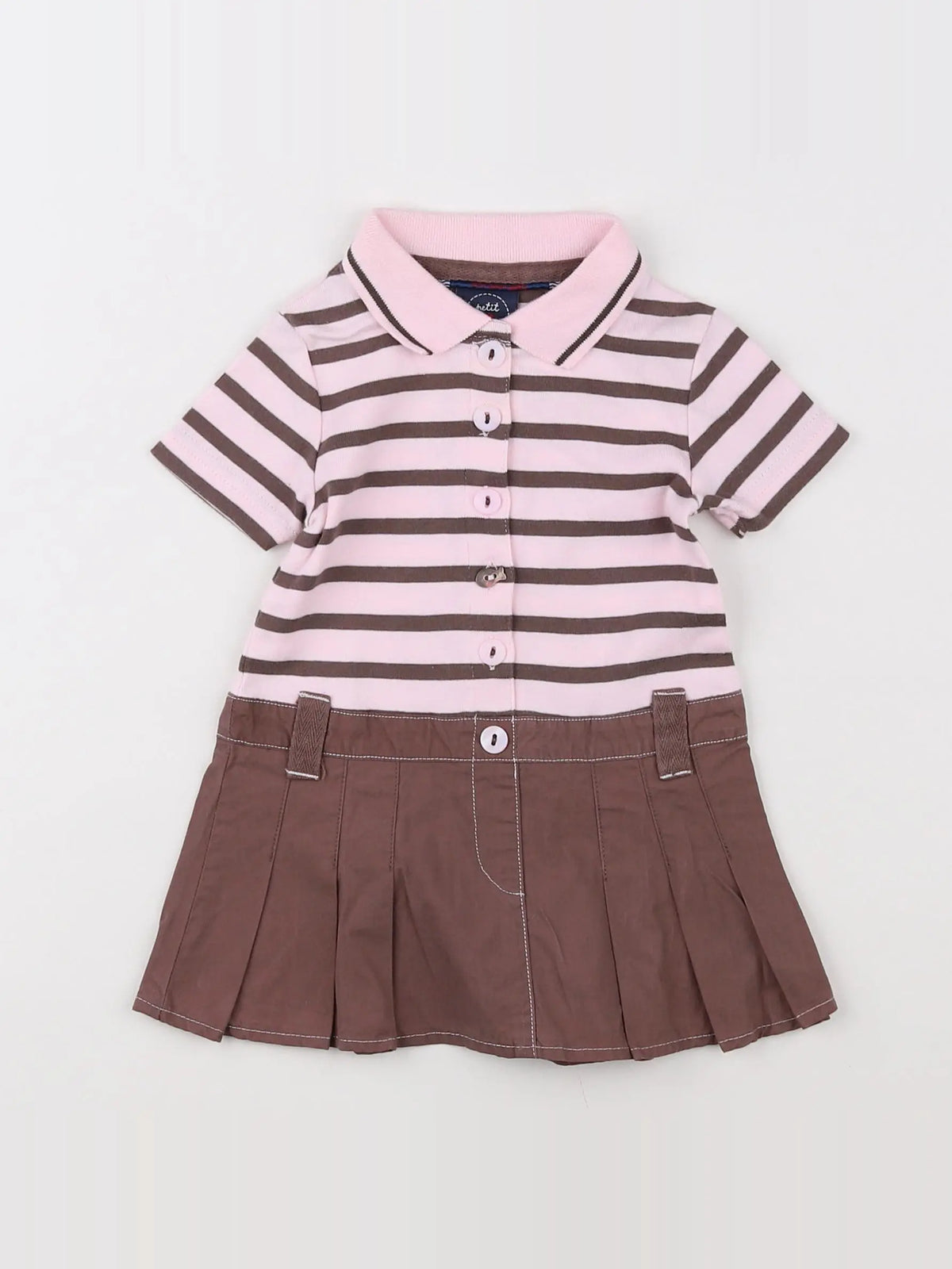 Saint James - robe rose - 6 mois