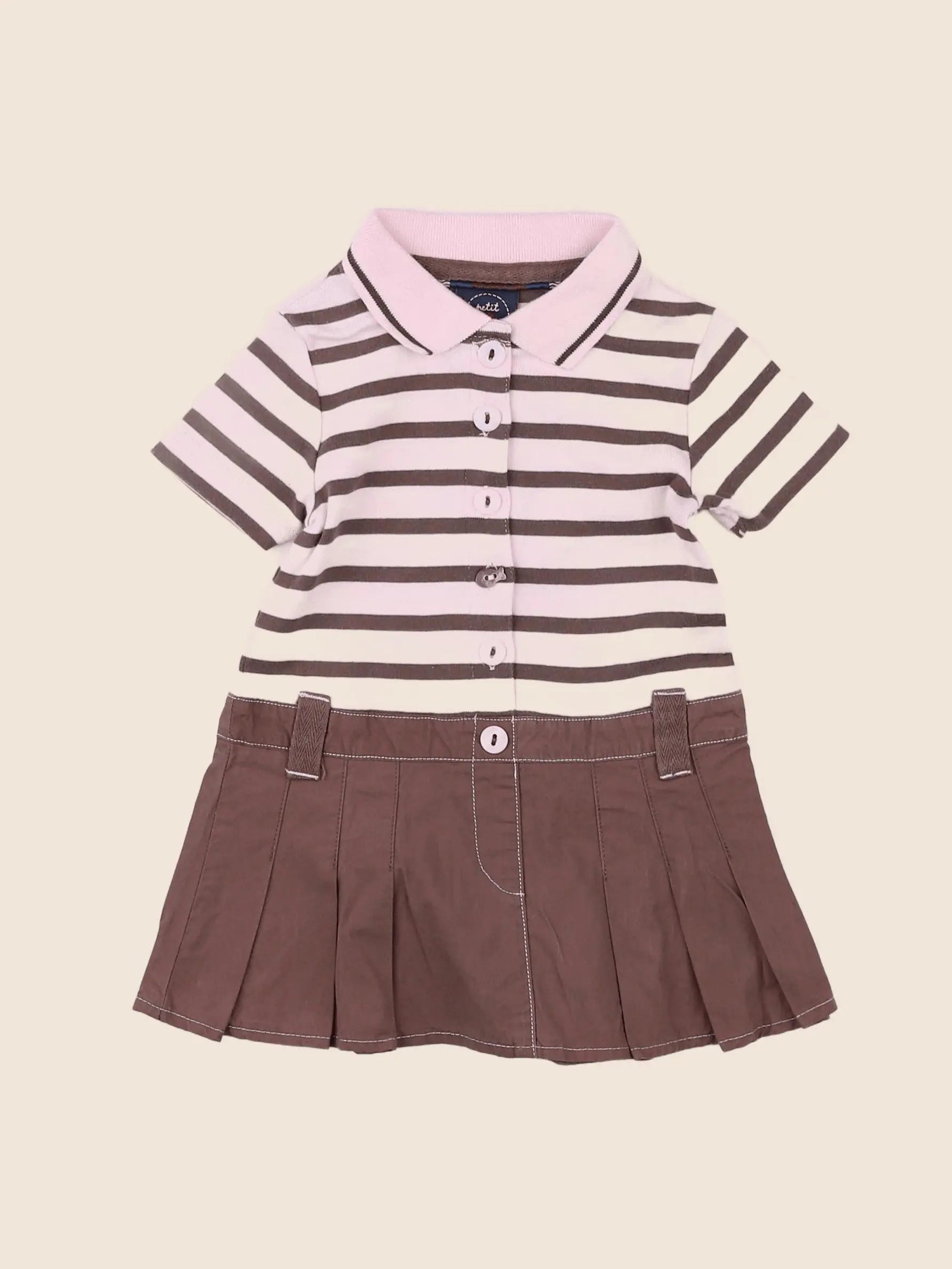 Saint James - robe rose - 6 mois