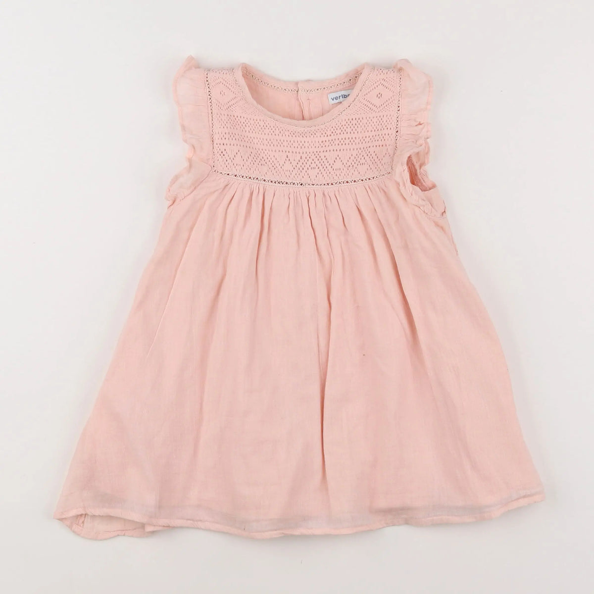 Vertbaudet - robe rose - 18 mois