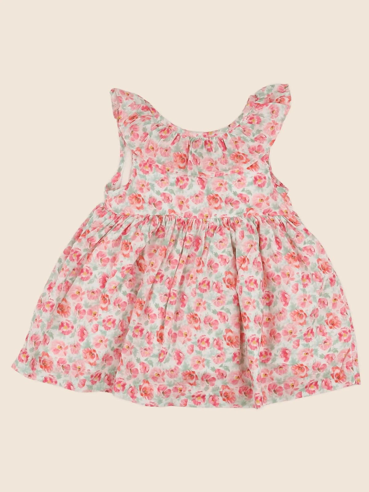 Vertbaudet - robe multicolore - 12 mois