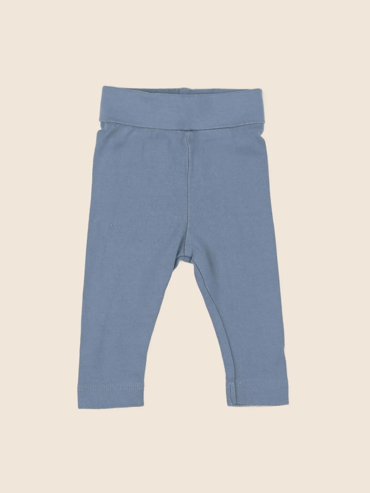 H&M - legging bleu - 3 mois