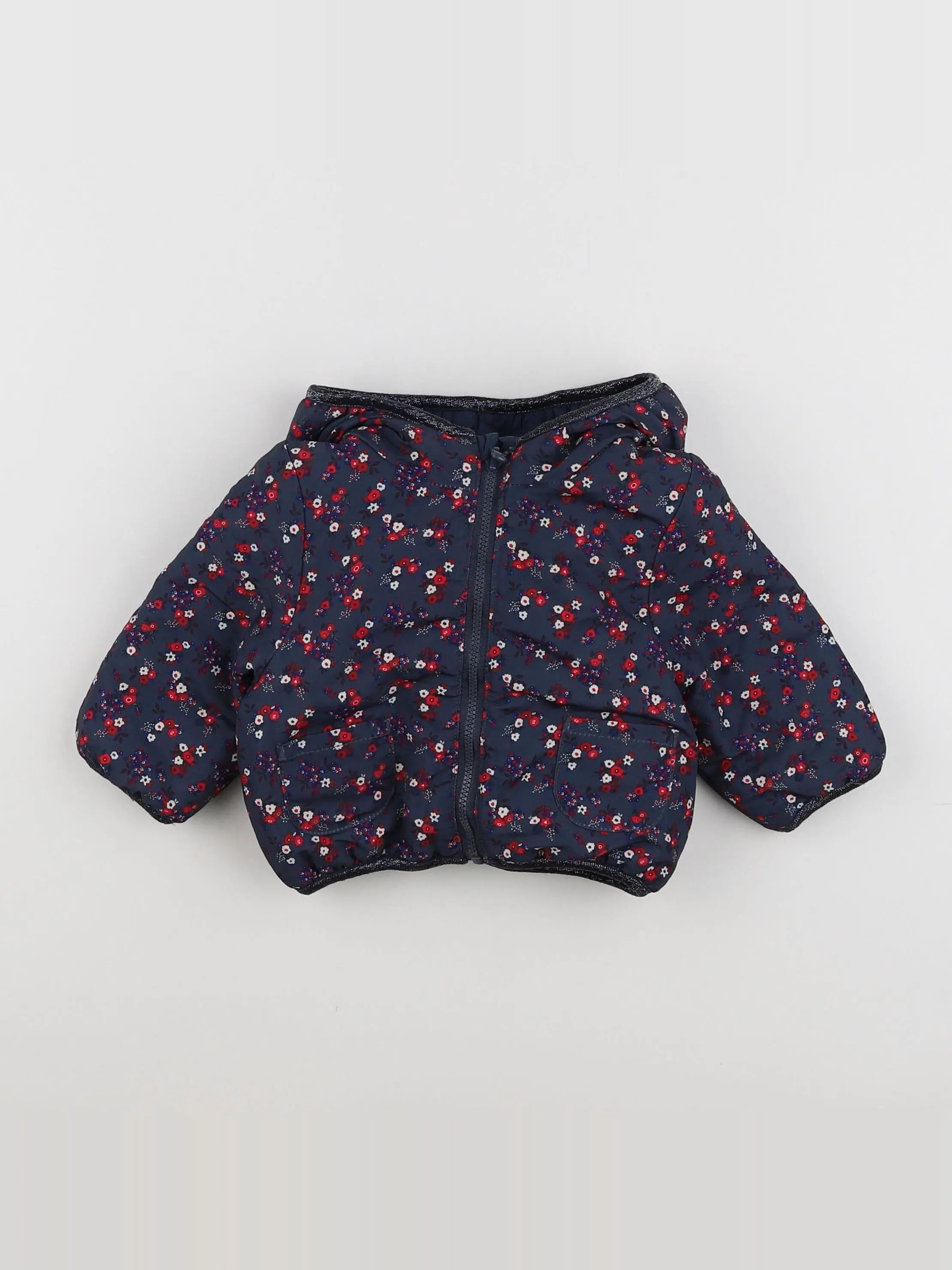 Aden + Anaïs - doudoune bleu - 6 mois