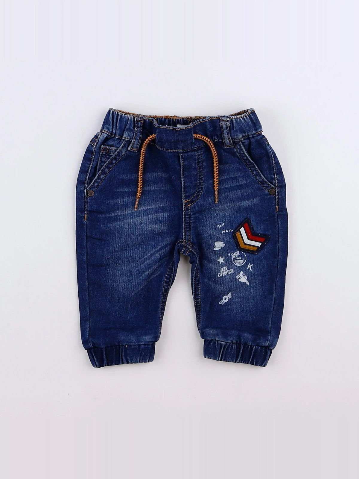 IKKS - jean bleu - 12 mois