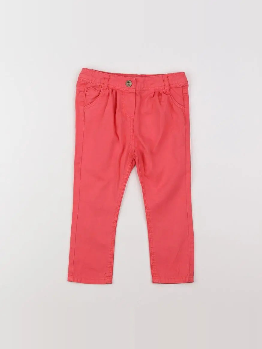 Tape à l'oeil - pantalon rose - 18 mois