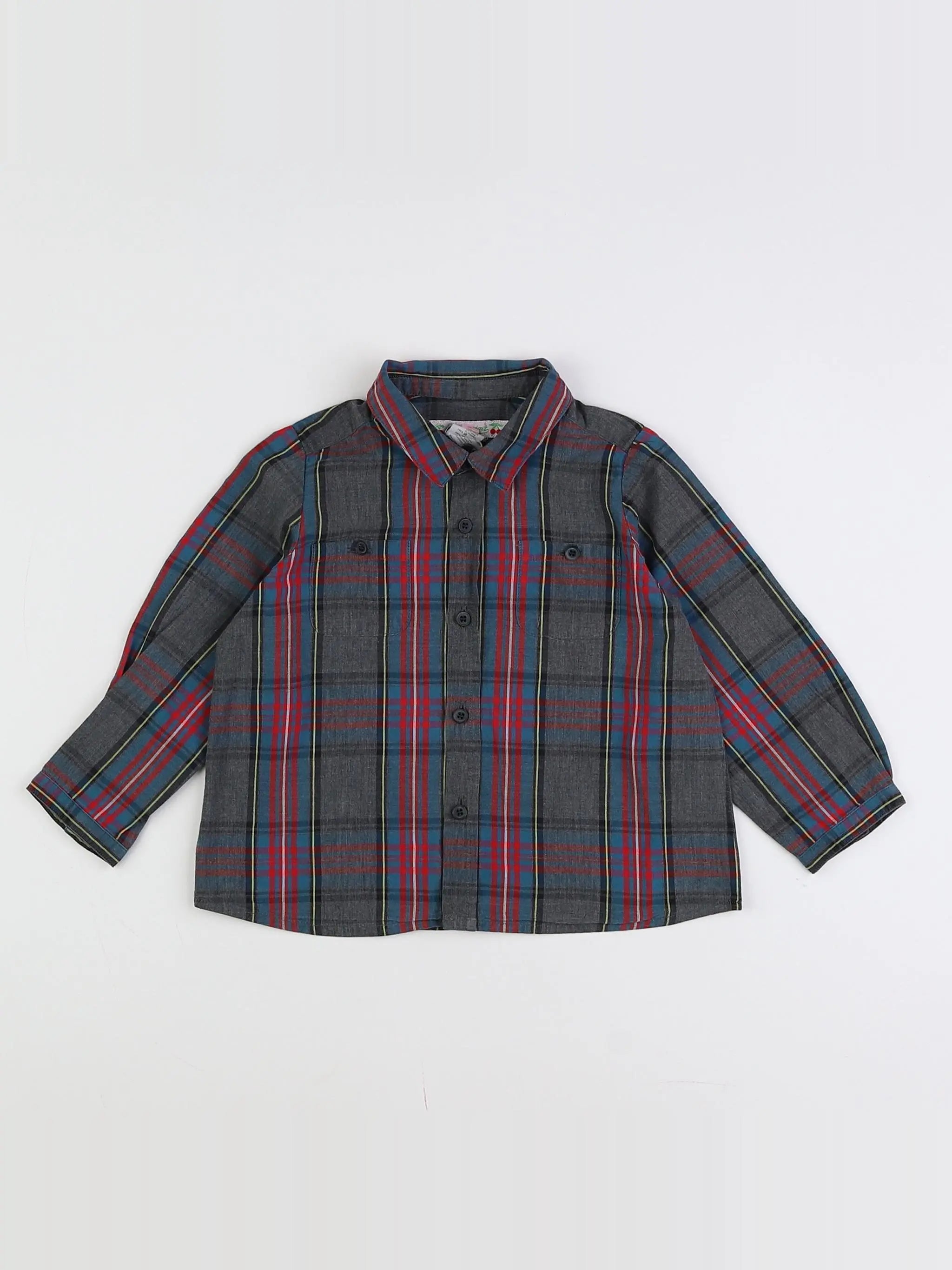 Bonpoint - chemise multicolore - 18 mois