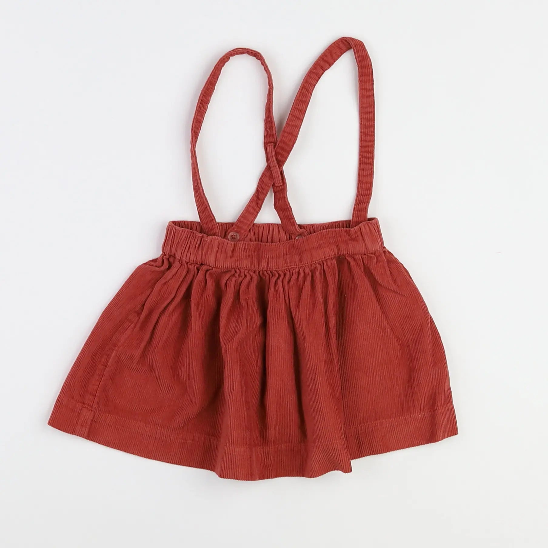 Vertbaudet - jupe marron - 12 mois