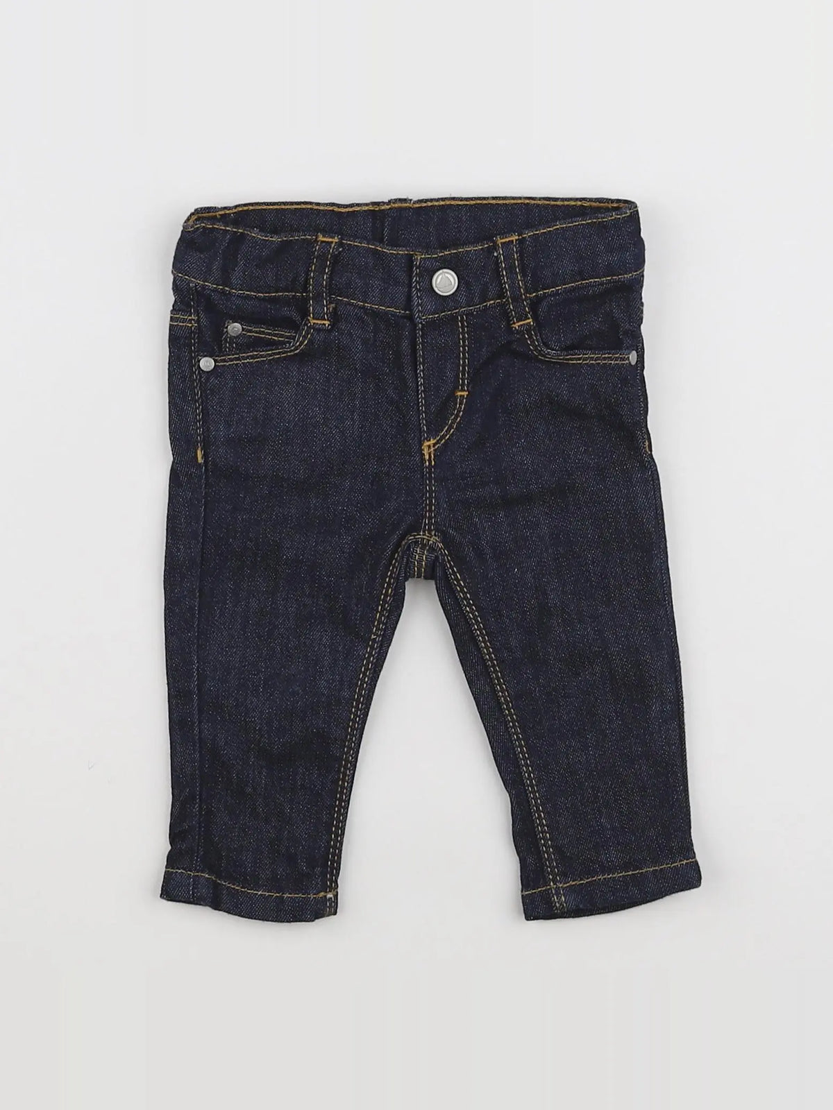 Petit Bateau - jean bleu - 3 mois