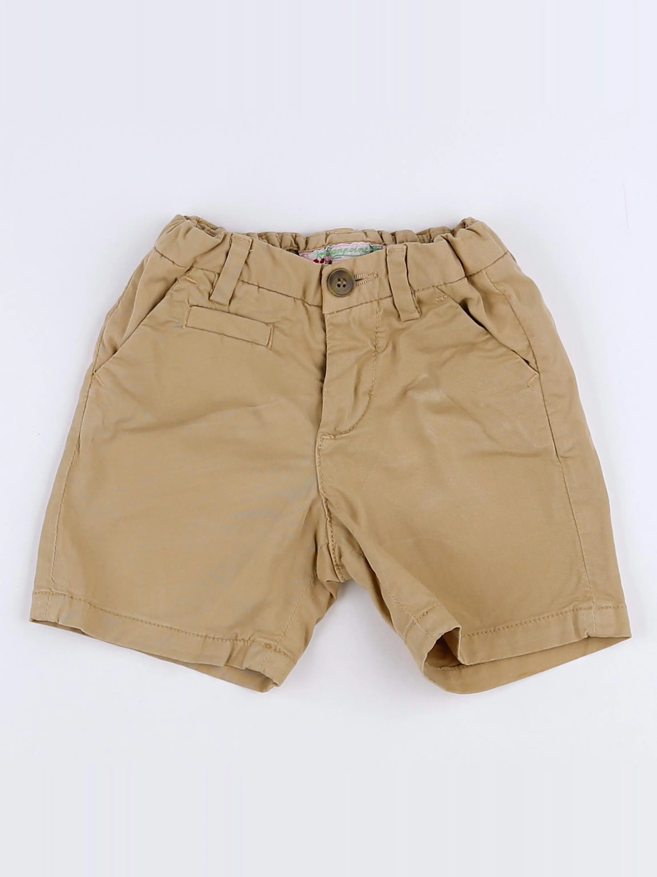 Bonpoint - short beige - 6 mois