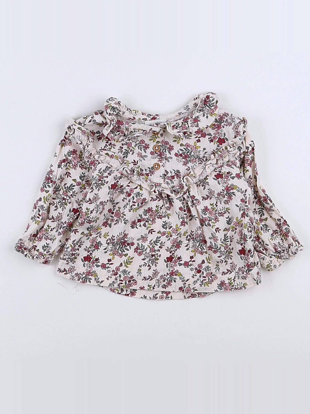 Tape à l'oeil - blouse multicolore - 12 mois