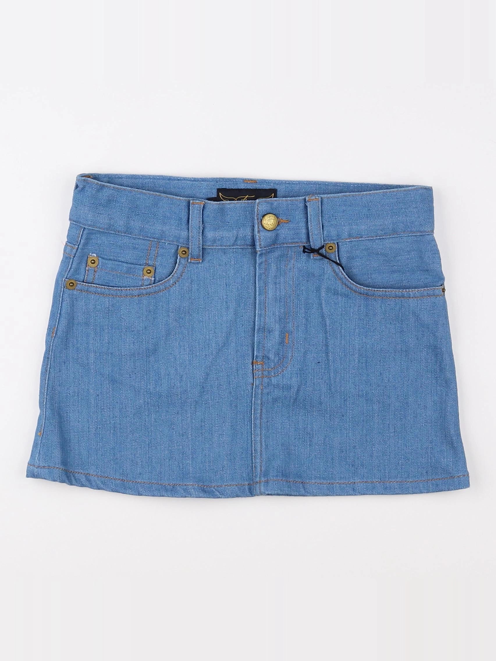 Finger in the nose - jupe bleu (état neuf) - 8/9 ans