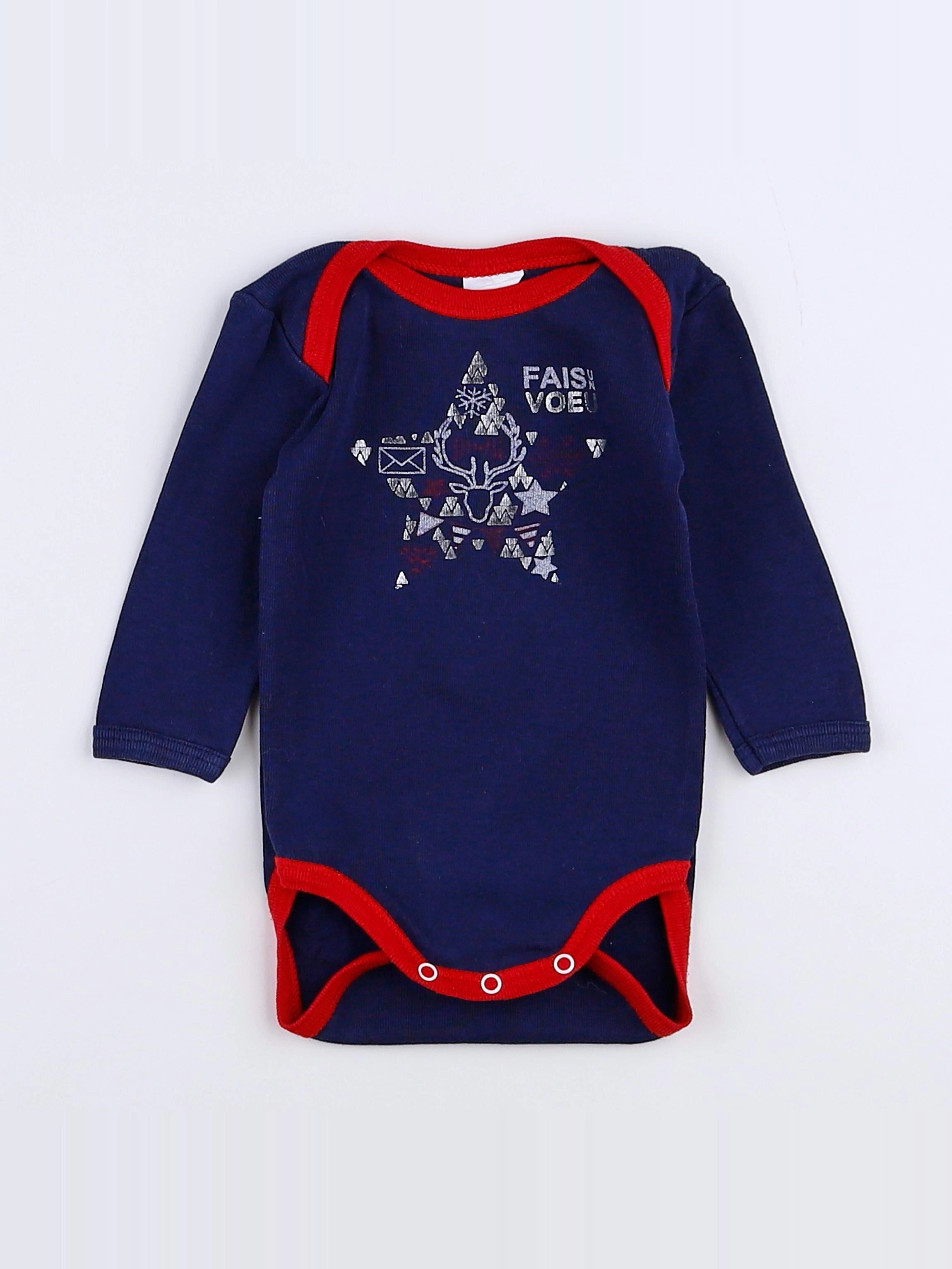 Absorba - body bleu - 3 mois