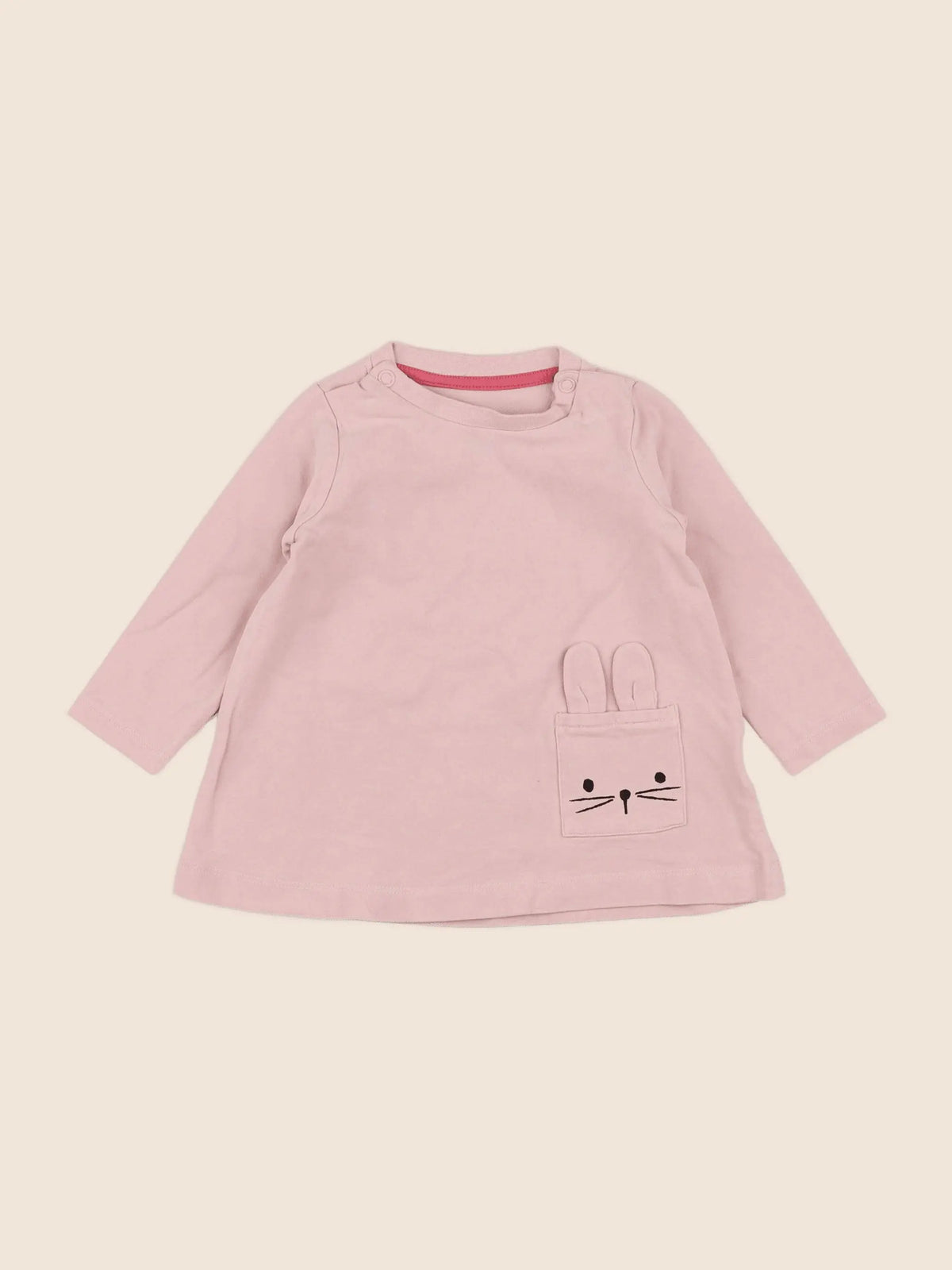 H&M - robe rose - 3/6 mois