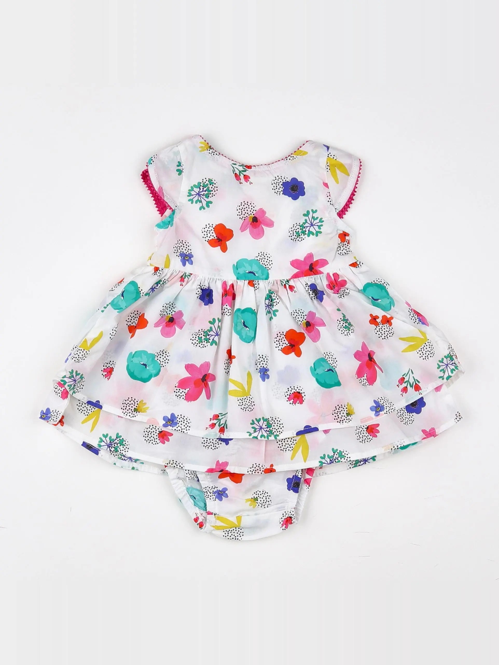 Catimini - robe multicolore - 3 mois