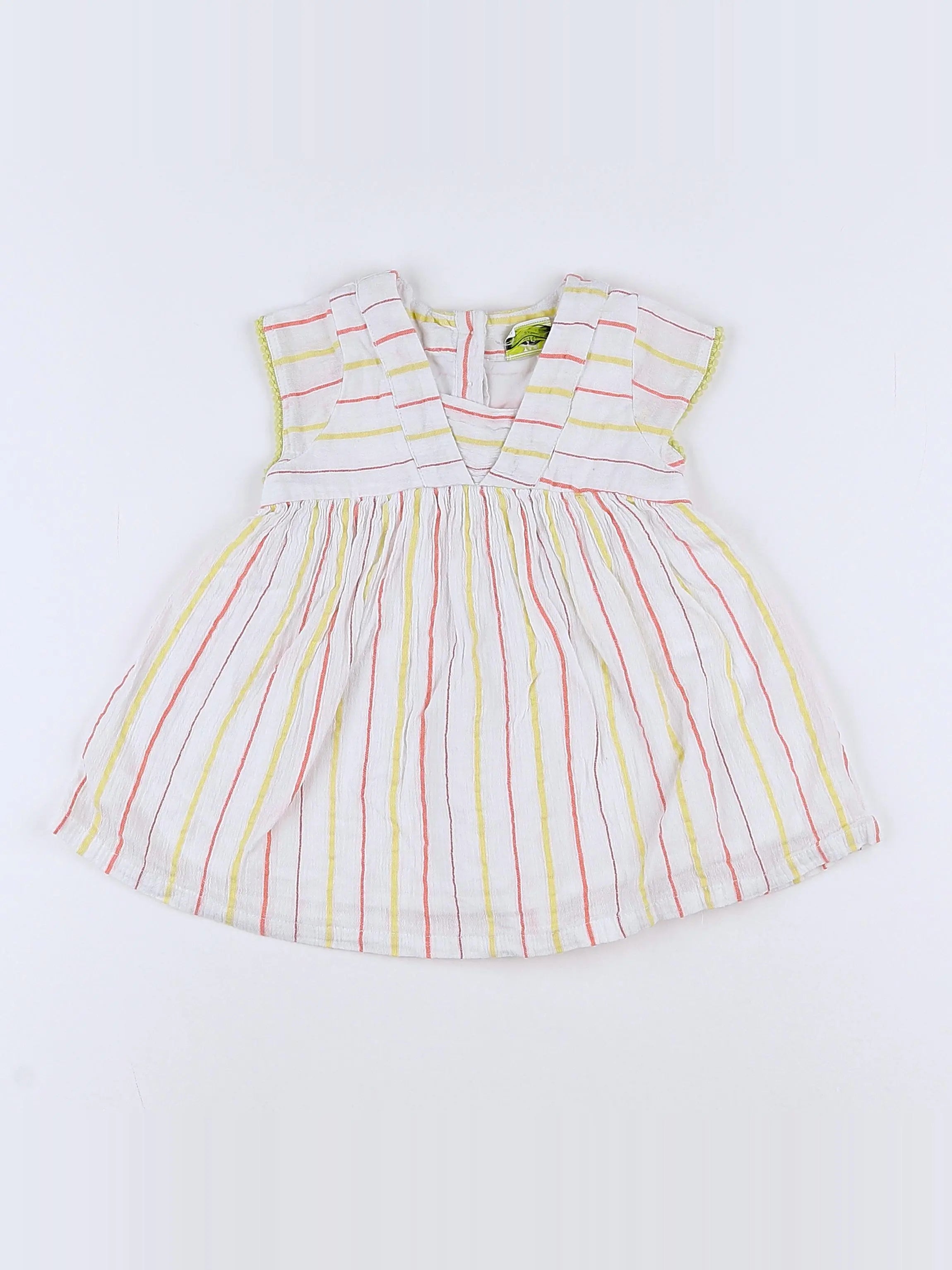 Tape à l'oeil - robe multicolore - 9 mois