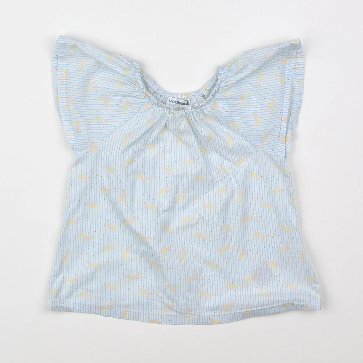Vertbaudet - robe bleu - 9 mois