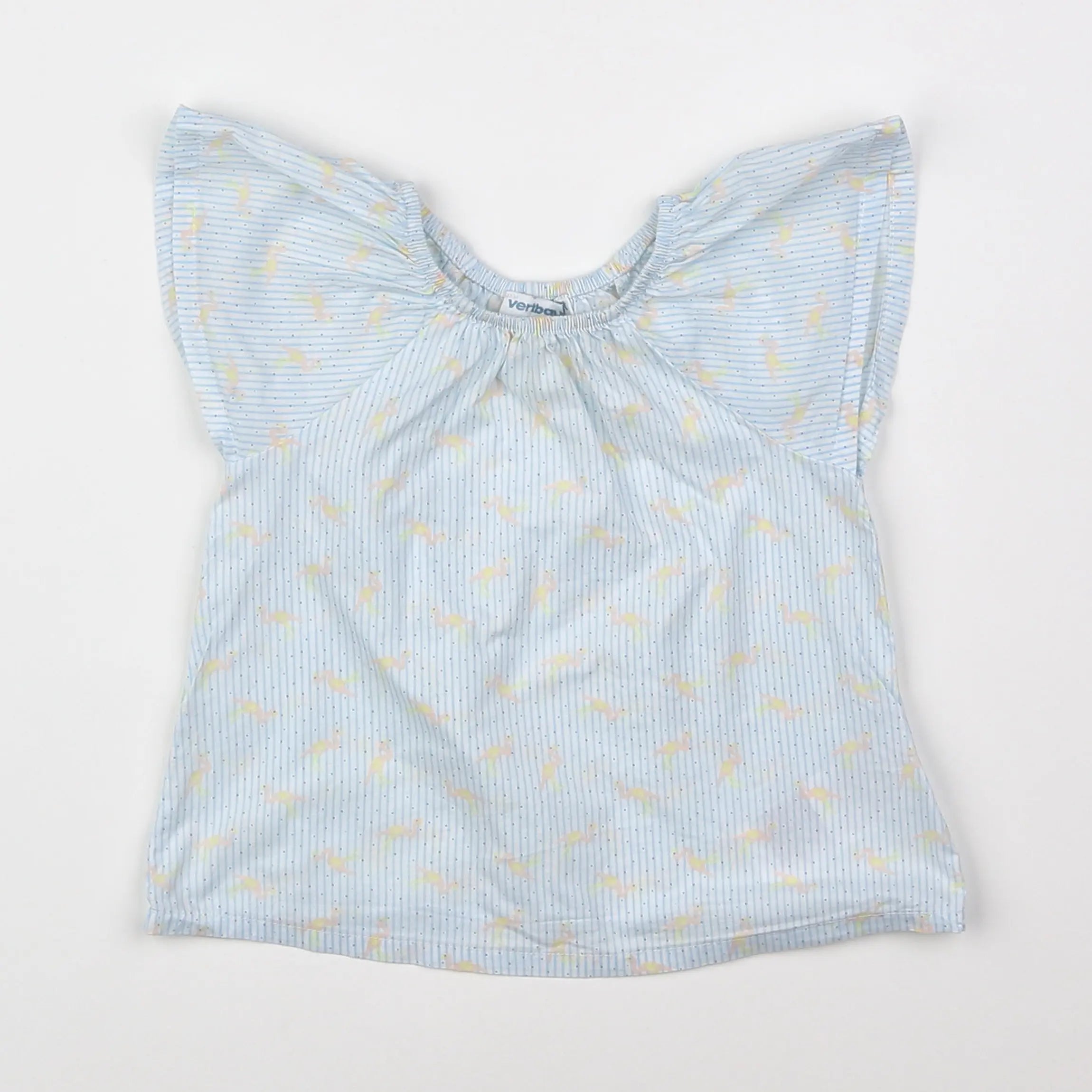 Vertbaudet - robe bleu - 9 mois