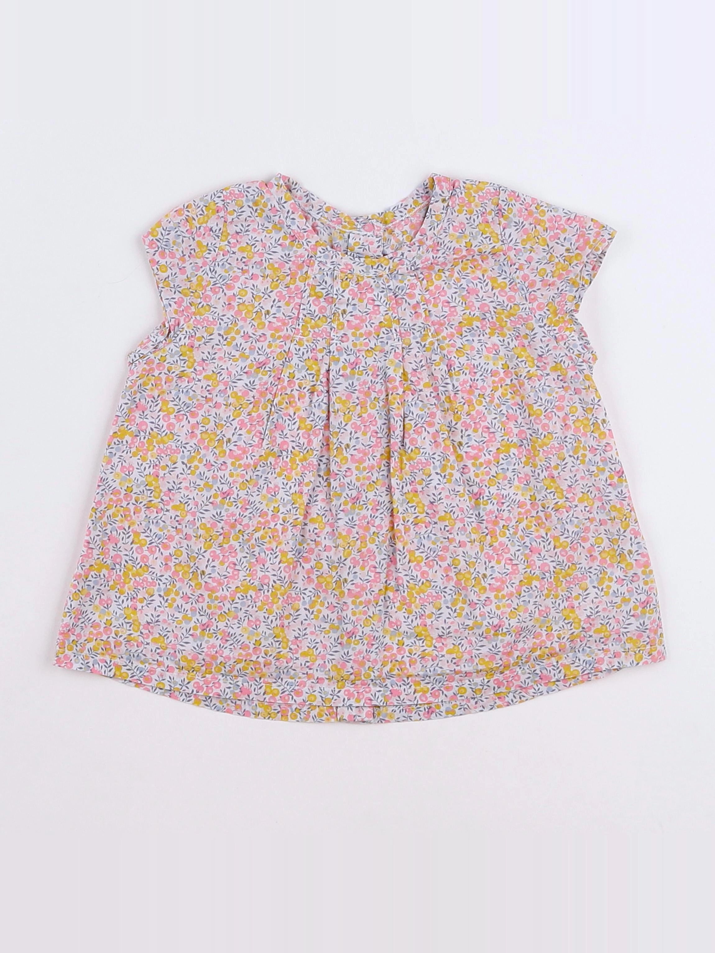 Absorba - blouse blanc - 9 mois