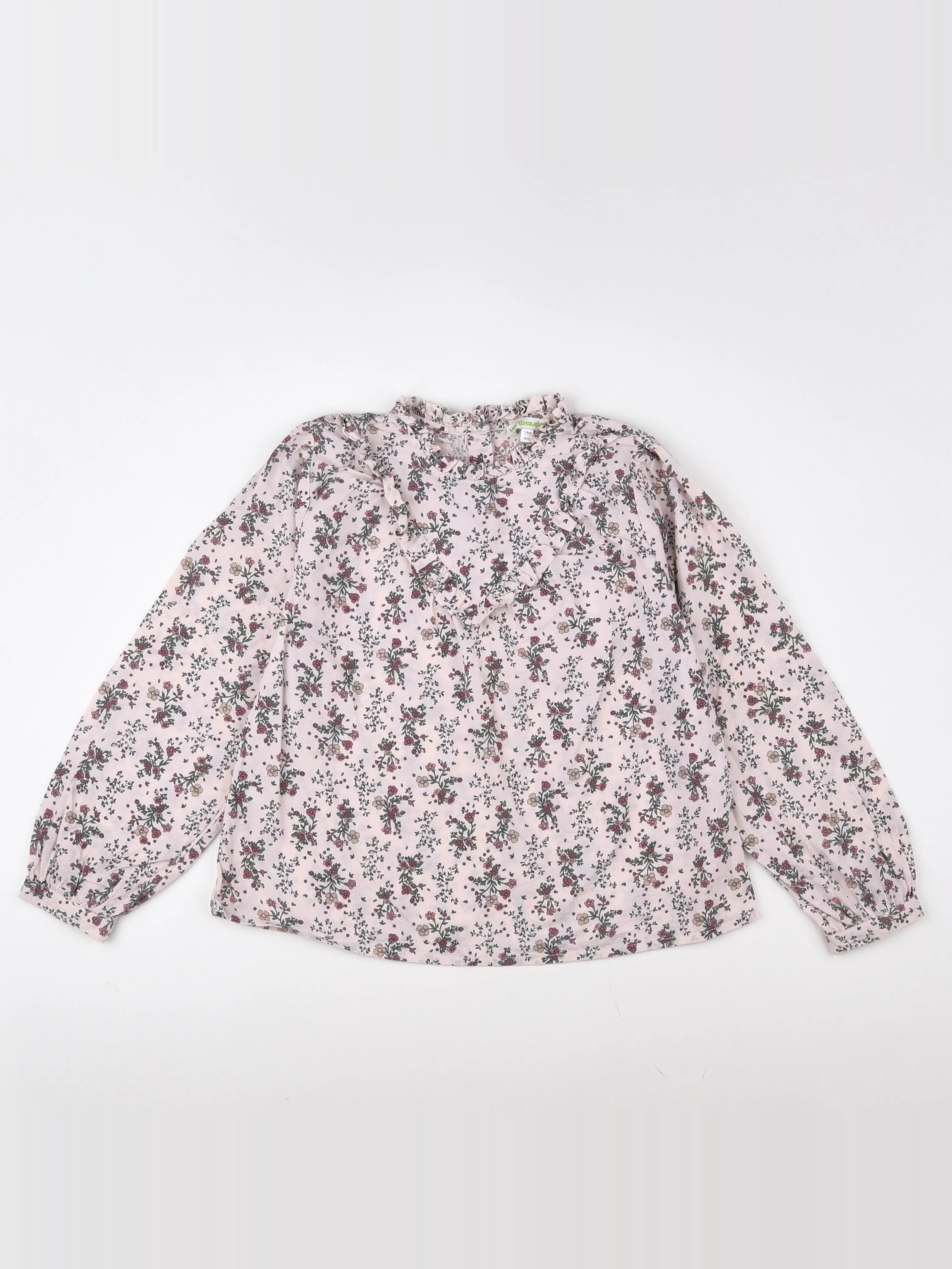 Vertbaudet - blouse multicolore - 8 ans