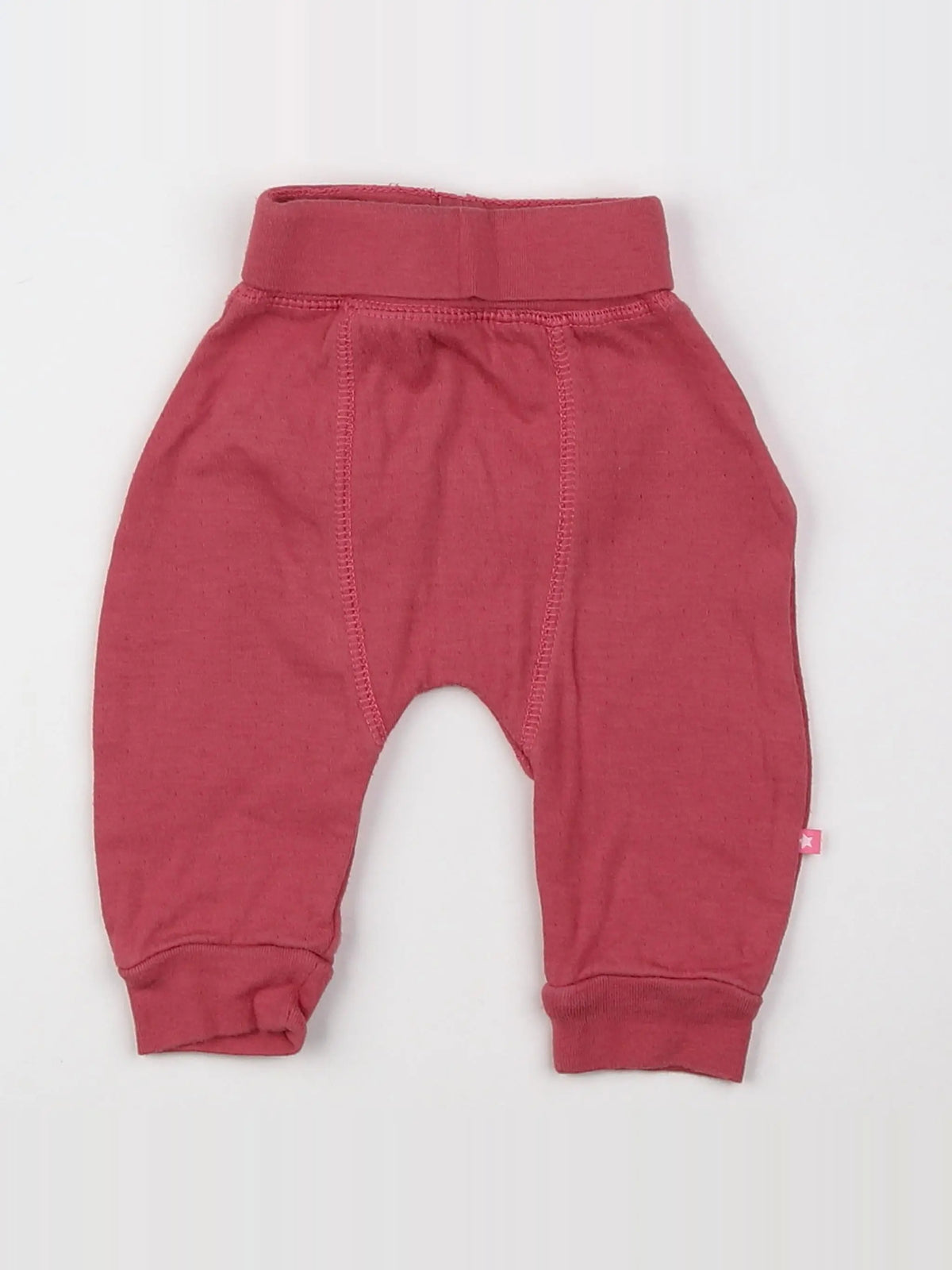 Vertbaudet - sarouel rose - 1 mois