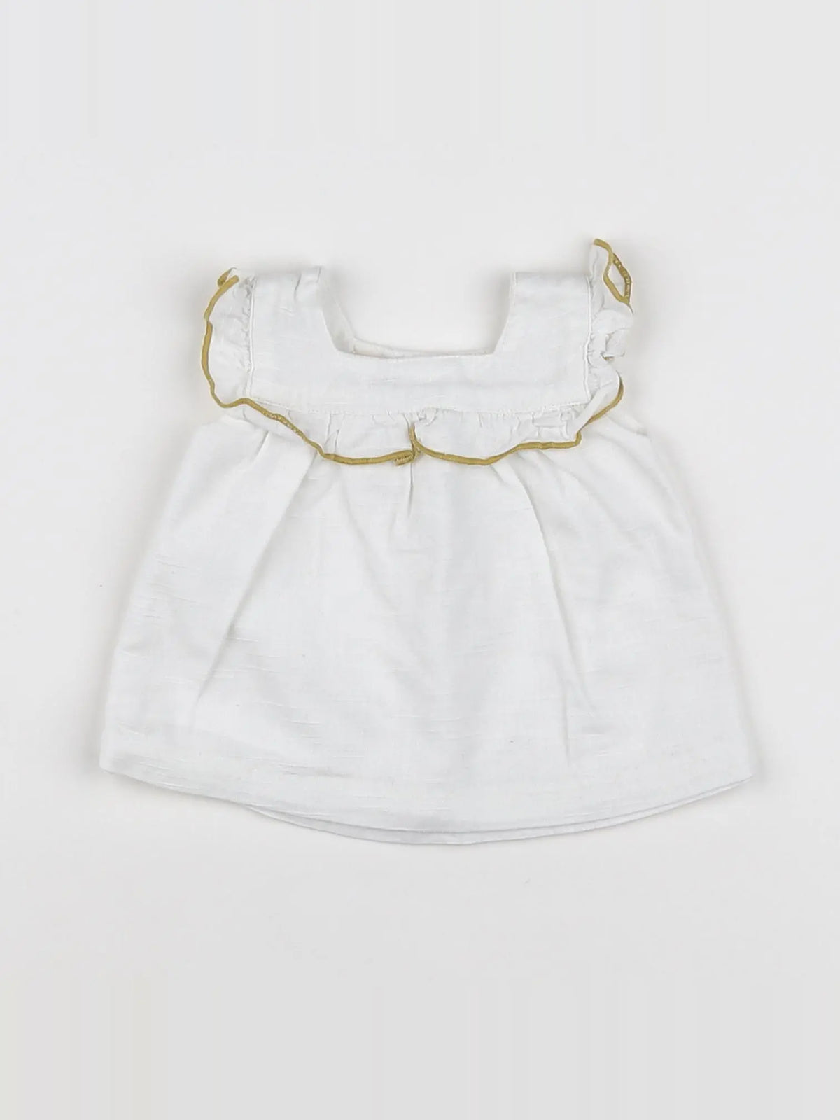 Gocco - robe blanc - 1/3 mois