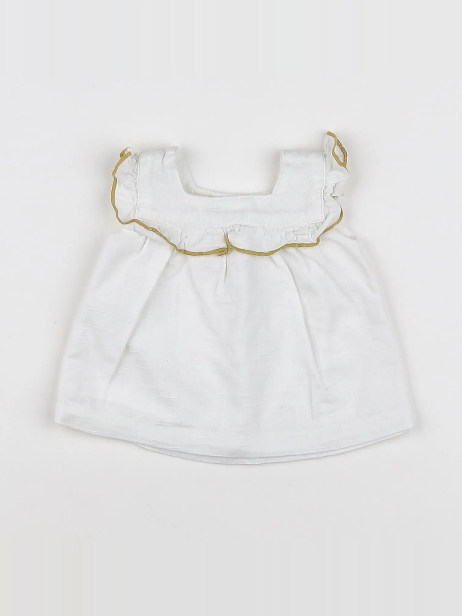 Gocco - robe blanc - 1/3 mois