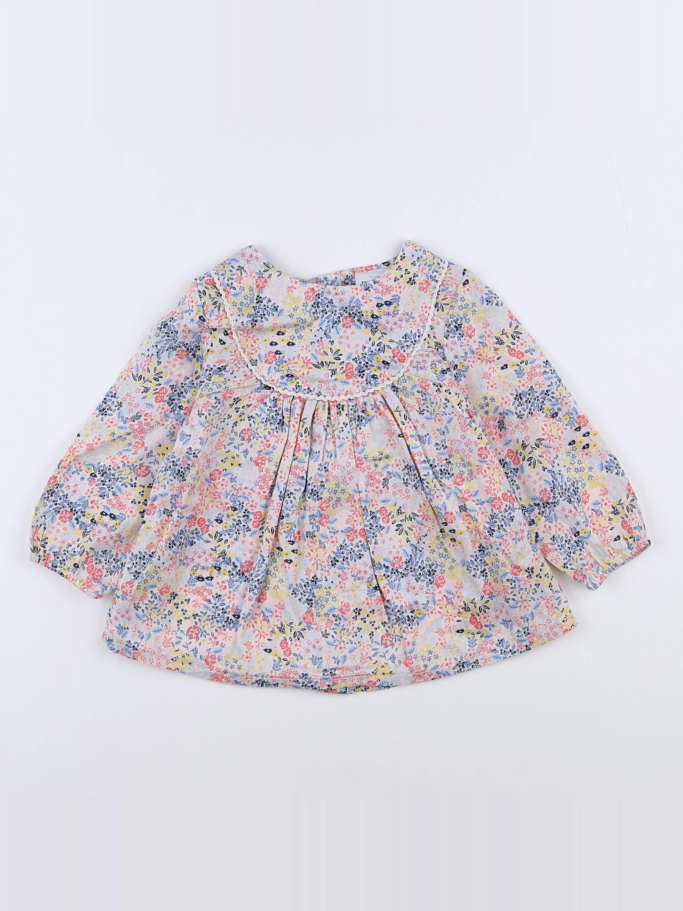 Tape à l'oeil - blouse multicolore - 9 mois