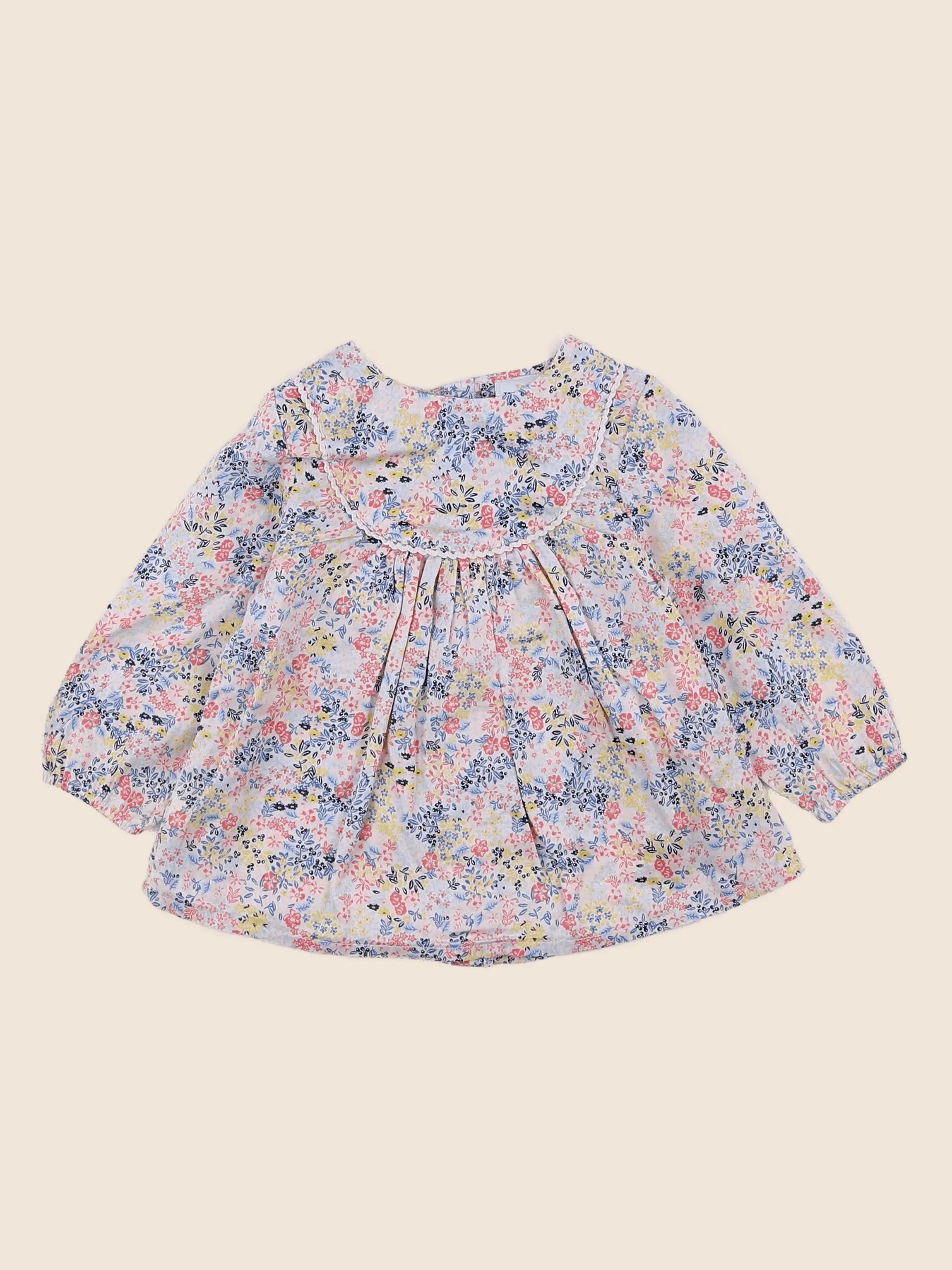 Tape à l'oeil - blouse multicolore - 9 mois