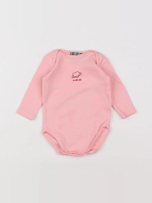 Bonton - body rose - 1 mois