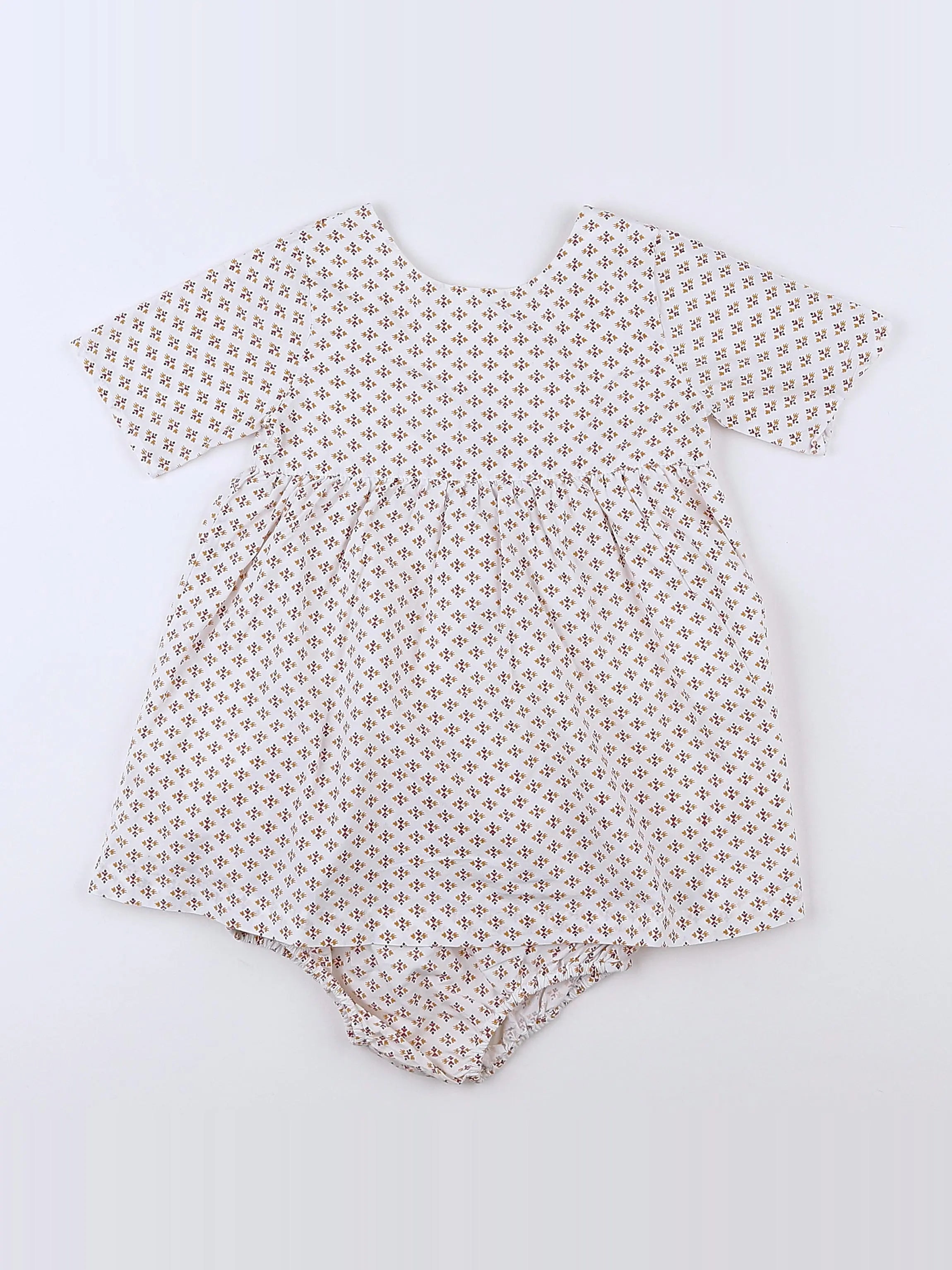 Natalys - robe blanc - 18 mois
