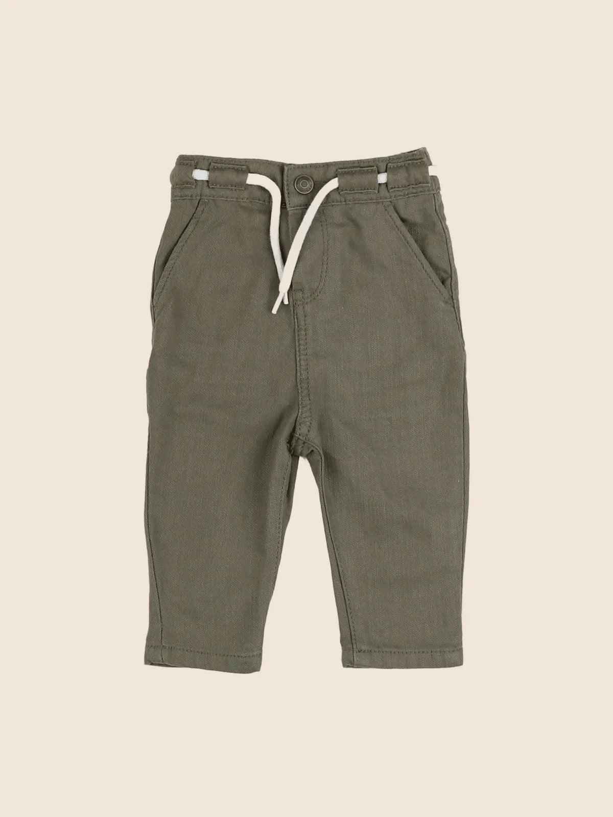 Vertbaudet - pantalon vert - 3 mois