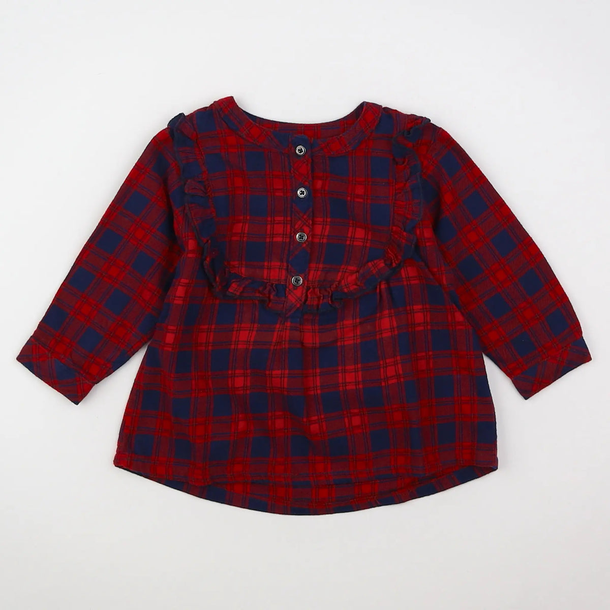 Vertbaudet - blouse multicolore - 3 mois