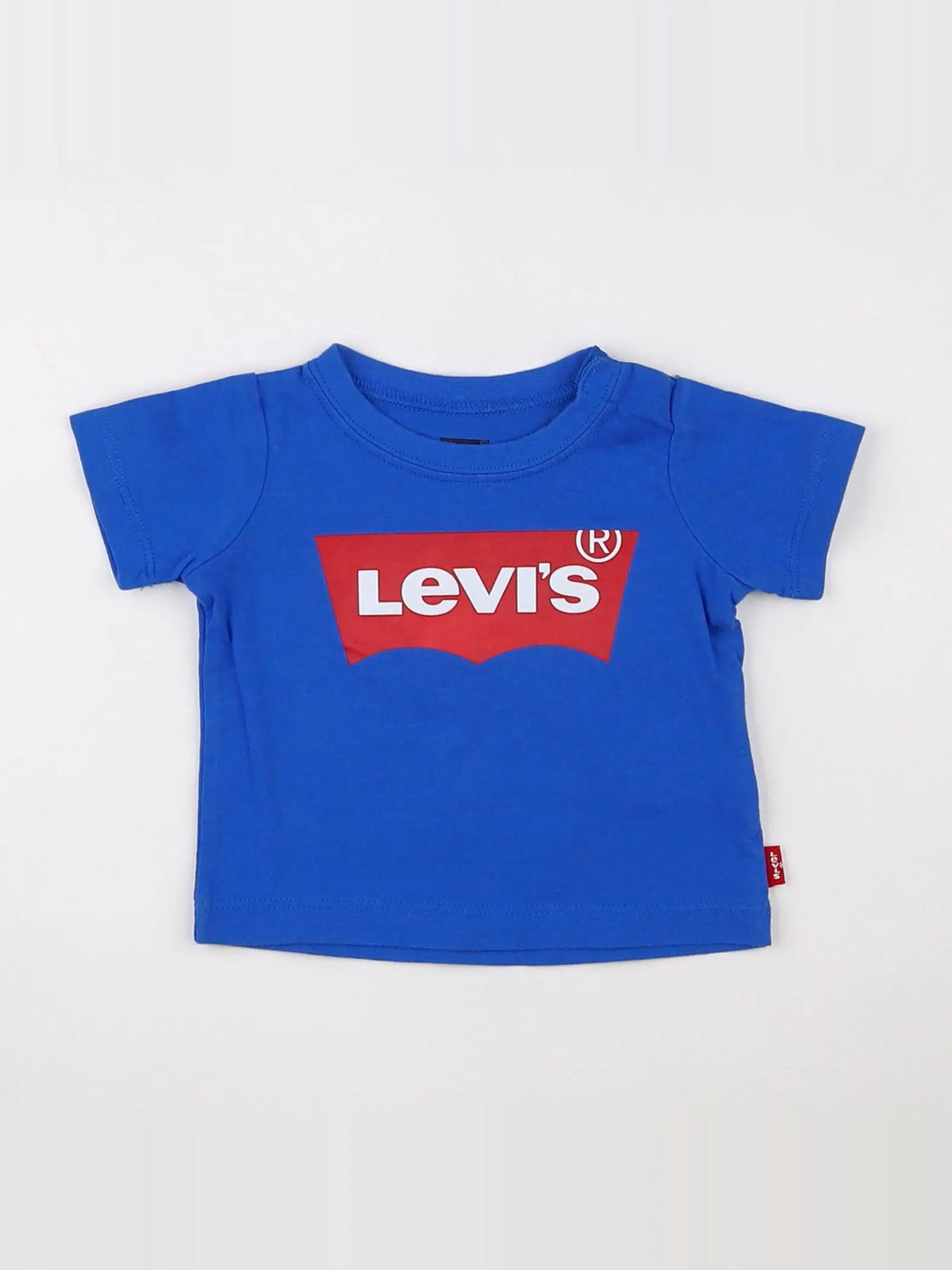 Levi's - tee-shirt bleu, rouge - 3 mois