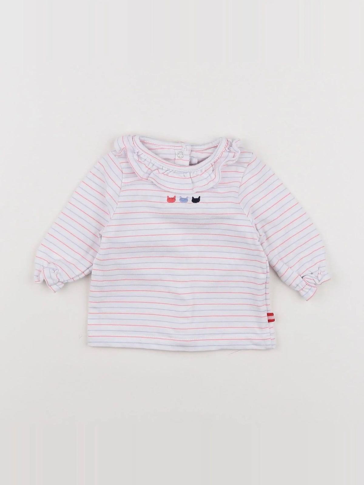 Cadet Rousselle - tee-shirt blanc, multicolore - 3 mois