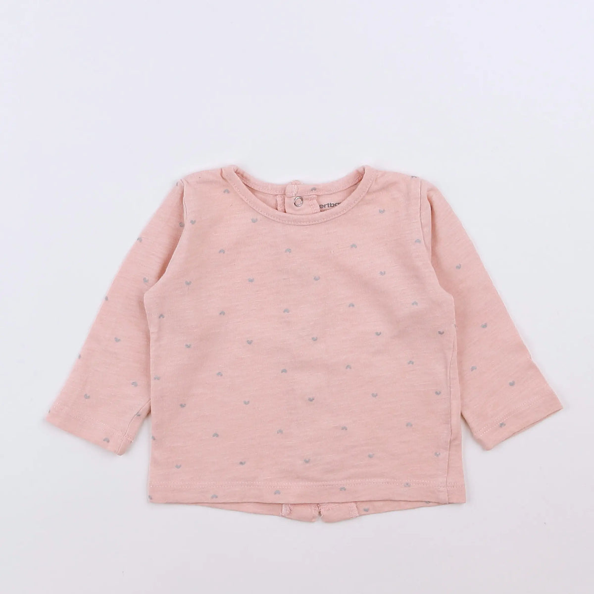 Vertbaudet - tee-shirt rose - 3 mois